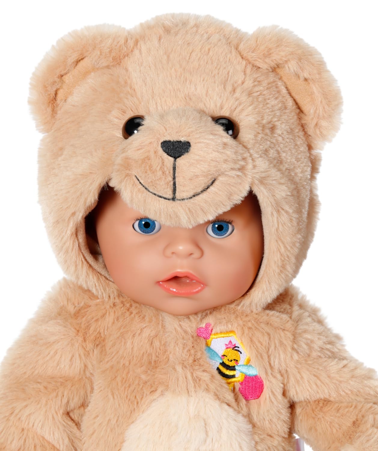 BABY born Bear Onesie - Fits 43cm Dolls | Super Soft Polyester | Ages 3+ 3