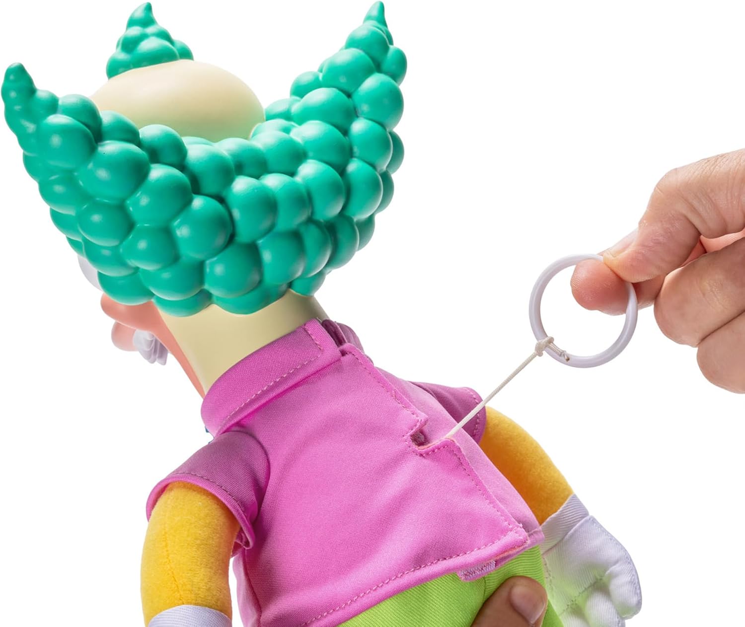The Simpsons Talking Krusty Doll Plush - 16" Tall, Pull-String Interactive Toy by Jakks Pacific 9