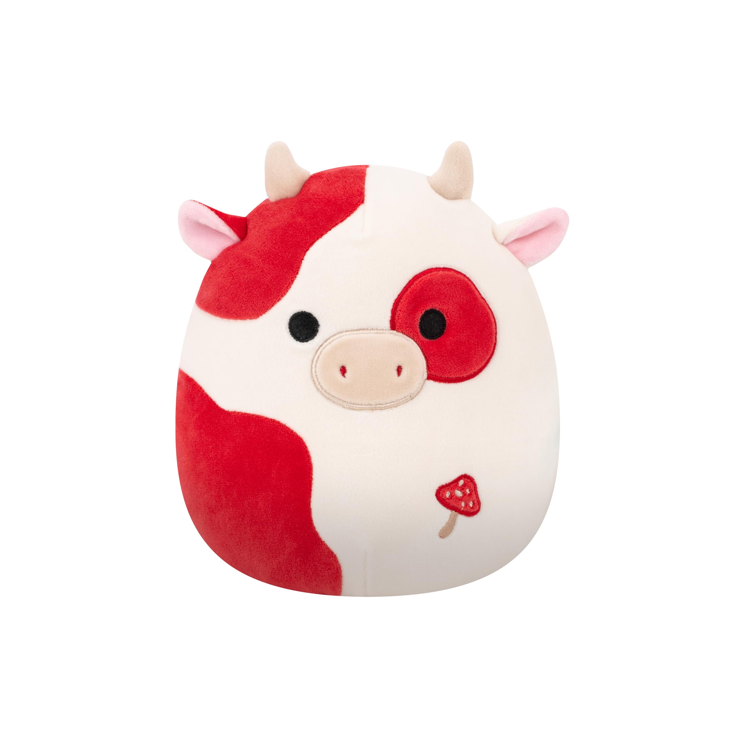 Squishmallows Claudio the Spotted Cow - 7.5-Inch Plush Toy for Kids 3 Years and Up