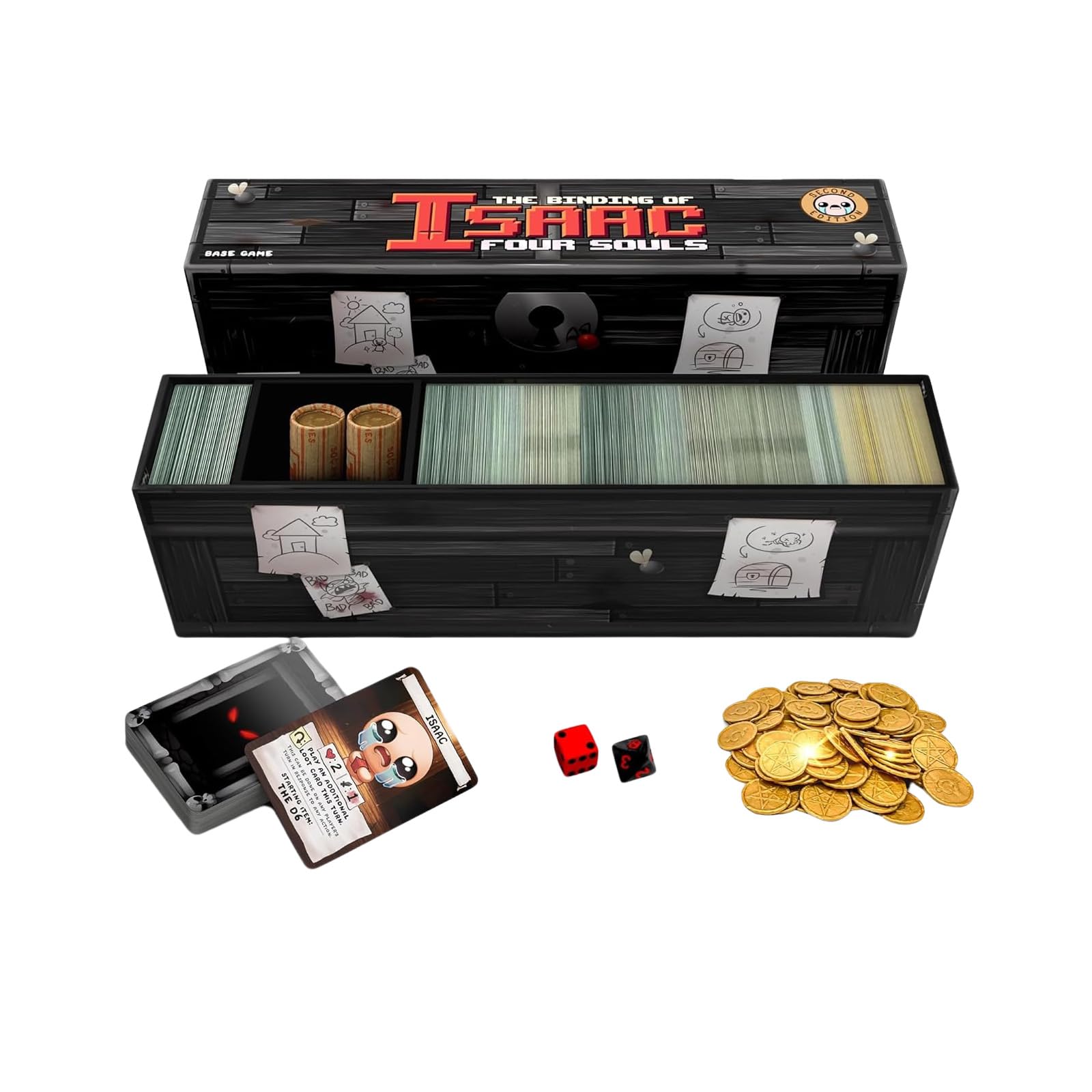 Maestro Media The Binding of Isaac: Four Souls Second Edition Card Game