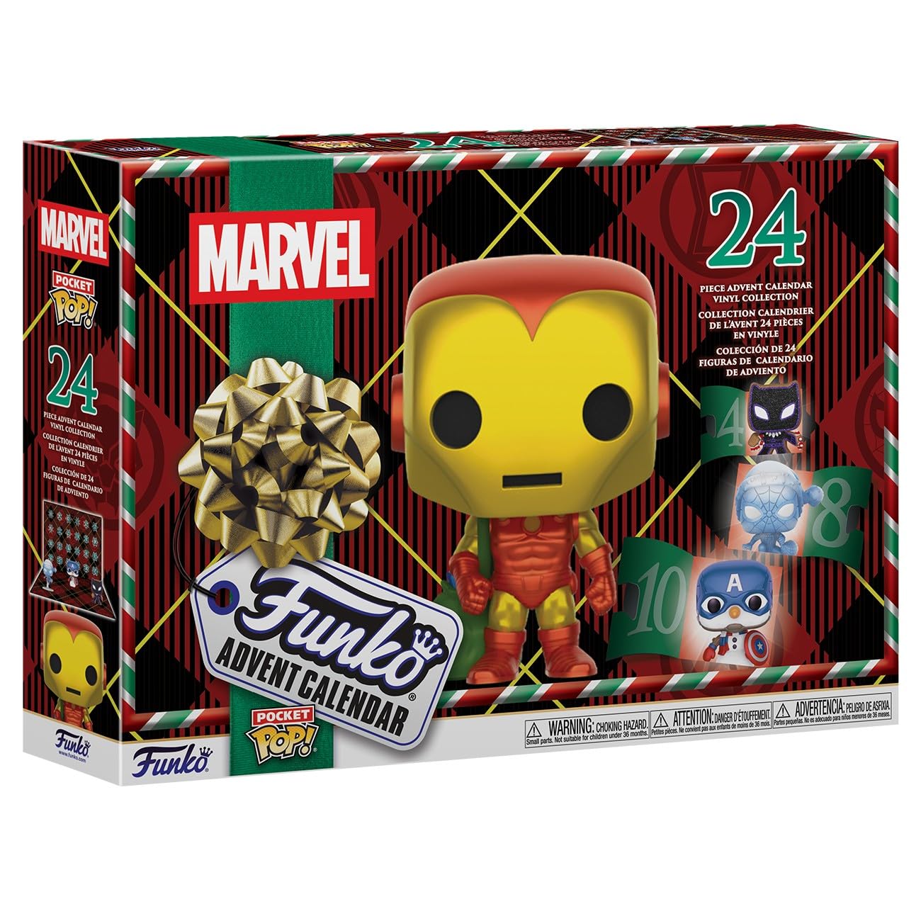Funko Pocket POP! Countdown Calendar: Marvel - 24 Mini Figures | Ages 3+ 1