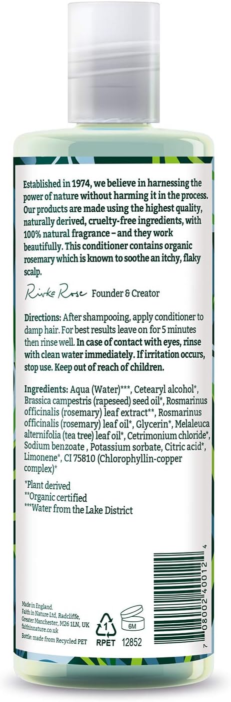 Faith In Nature - Rosemary Conditioner (400 ml) 5
