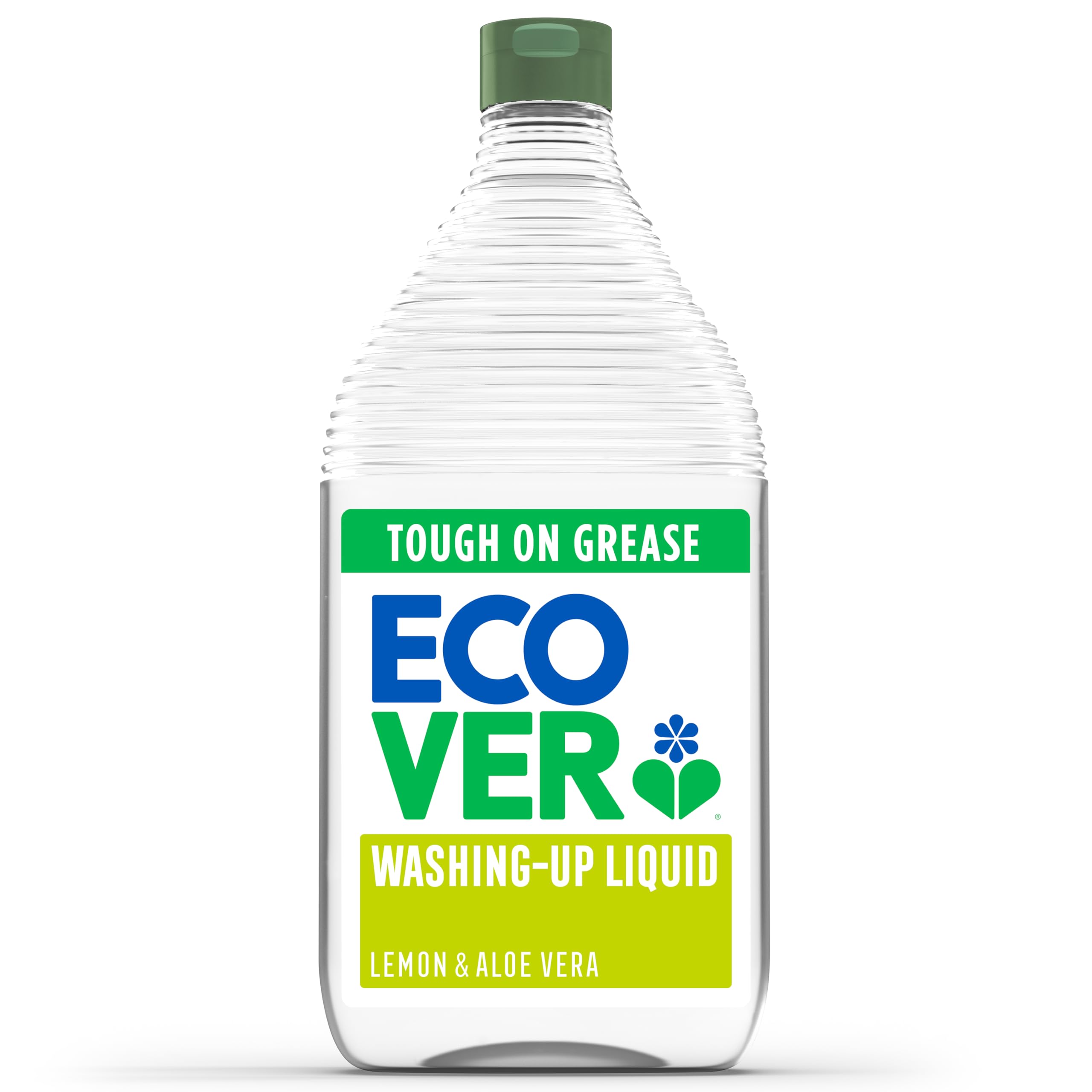 Ecover Washing Up Liquid - Dishwashing Soap, Tough on Grease, Fresh Scent, 990g