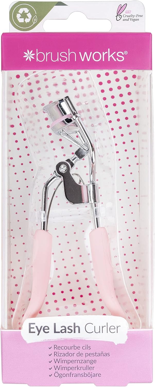 Brushworks Eyelash Curler - Lash Curling Tool for All Eye Shapes