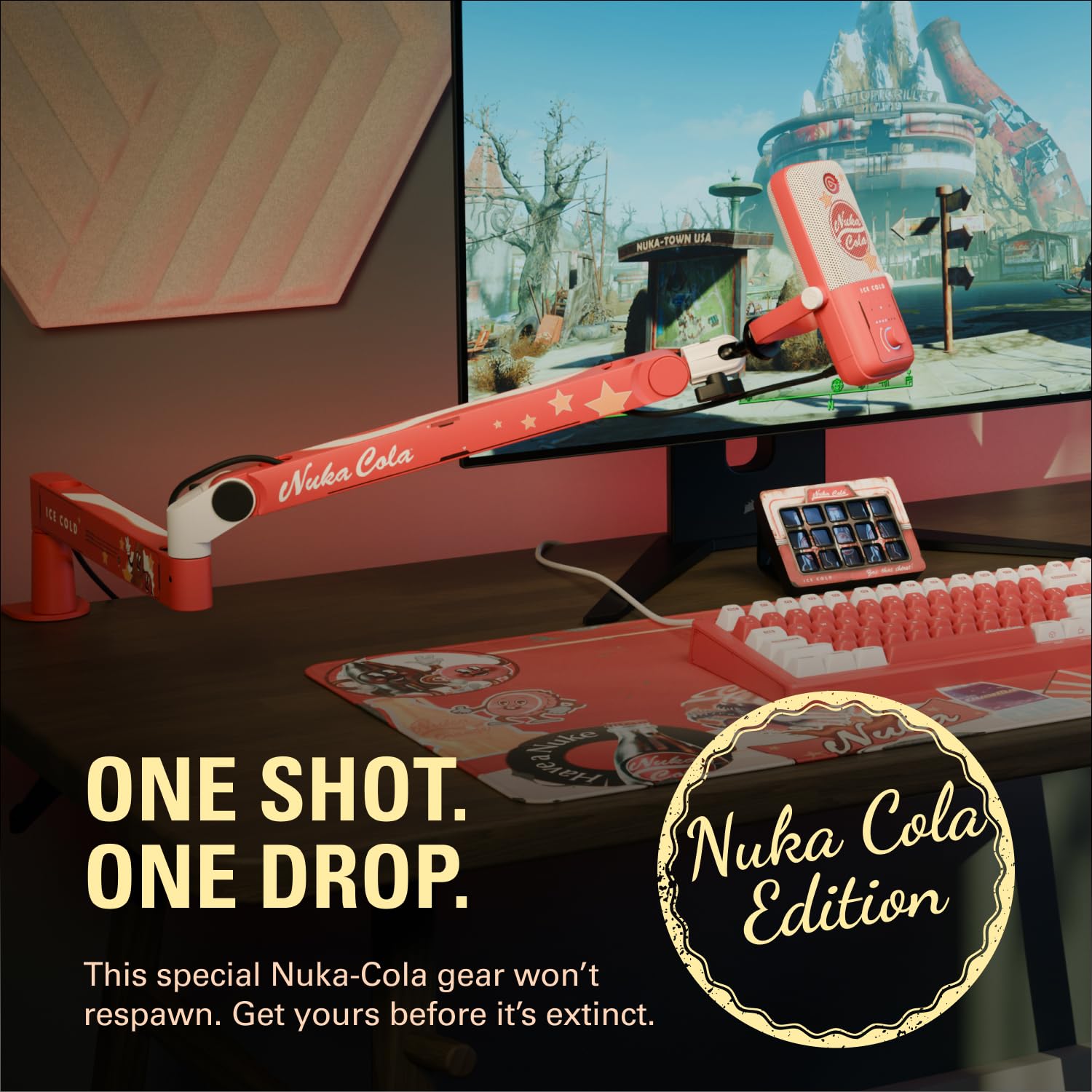 Elgato Stream Deck Nuka-Cola Special Edition - Customizable LCD Keys | 15 Keys | USB-C Connectivity