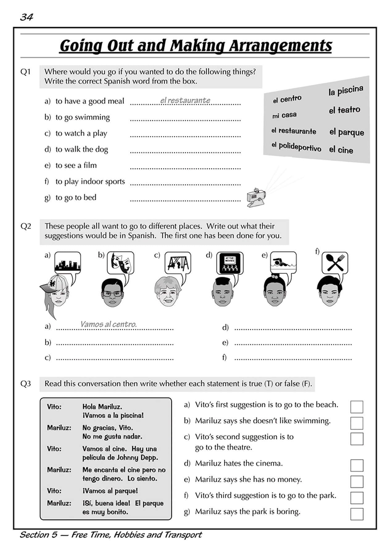 CGP KS3 Spanish Workbook with Answers - Catch-up & Home Learning | Paperback 5