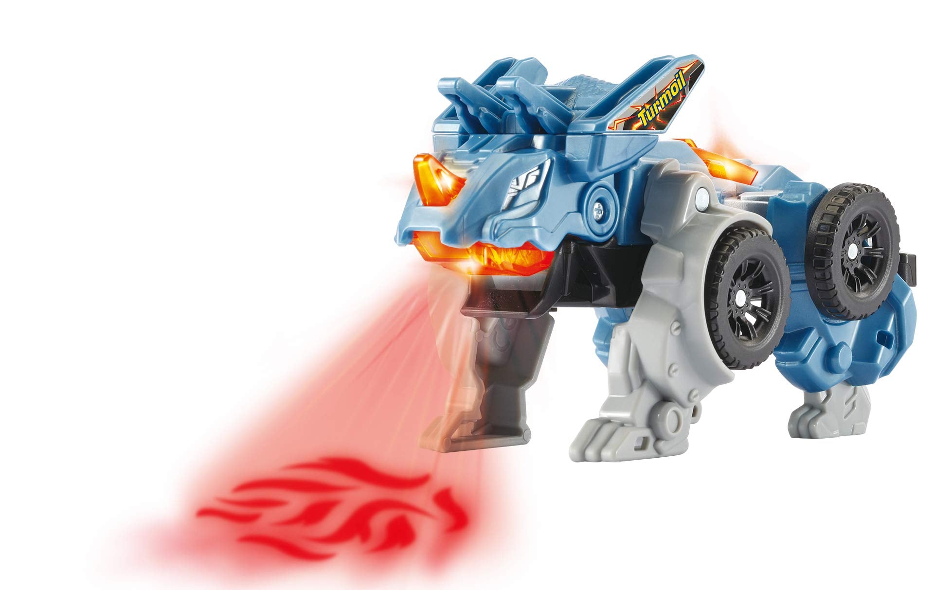 VTech Switch & Go Dinos Turmoil The Triceratops Toy | Transforms Car to Dino | Ages 3+