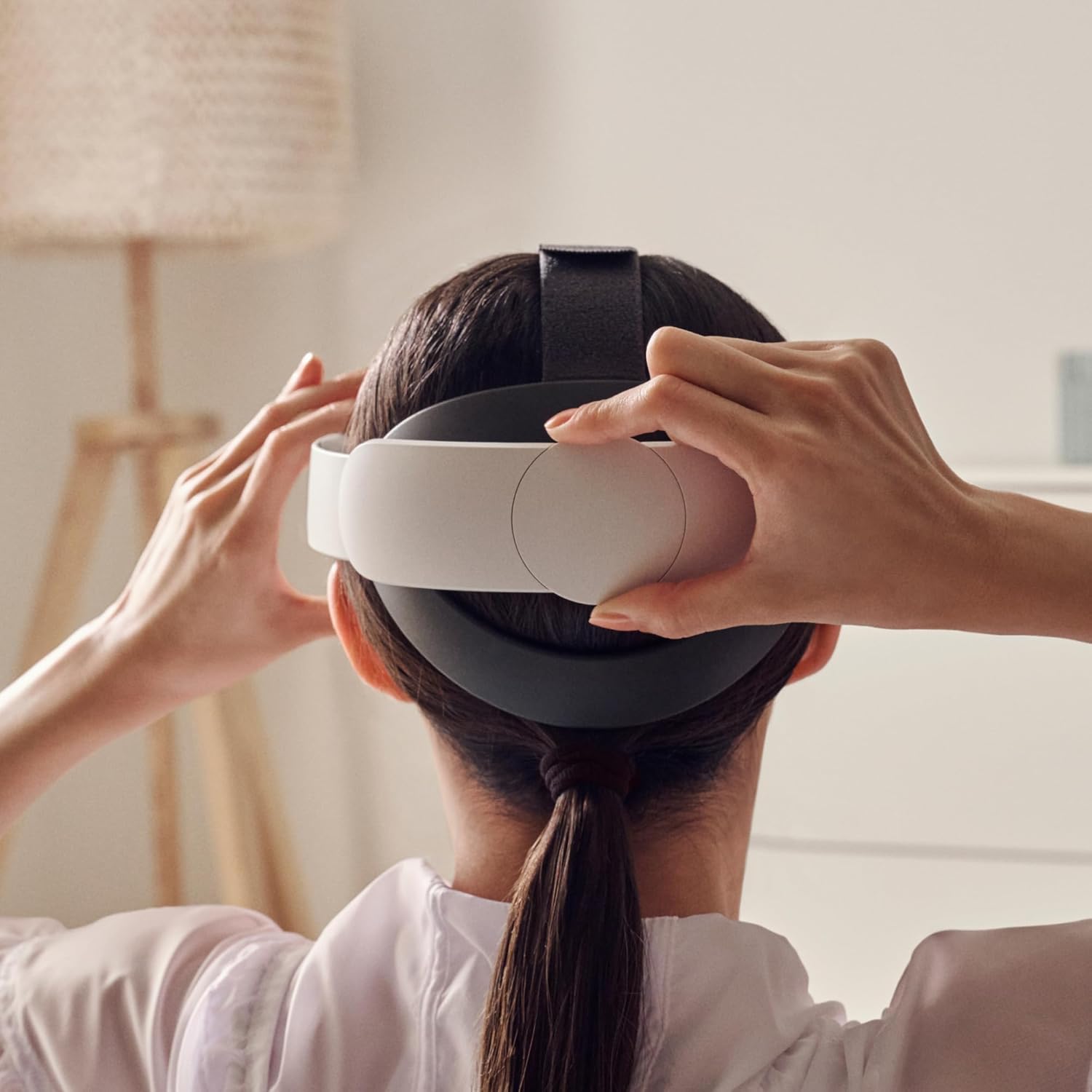 Meta Quest 3 Elite Strap – Ergonomisch verstellbares Kopfband mit Drehknopf 7