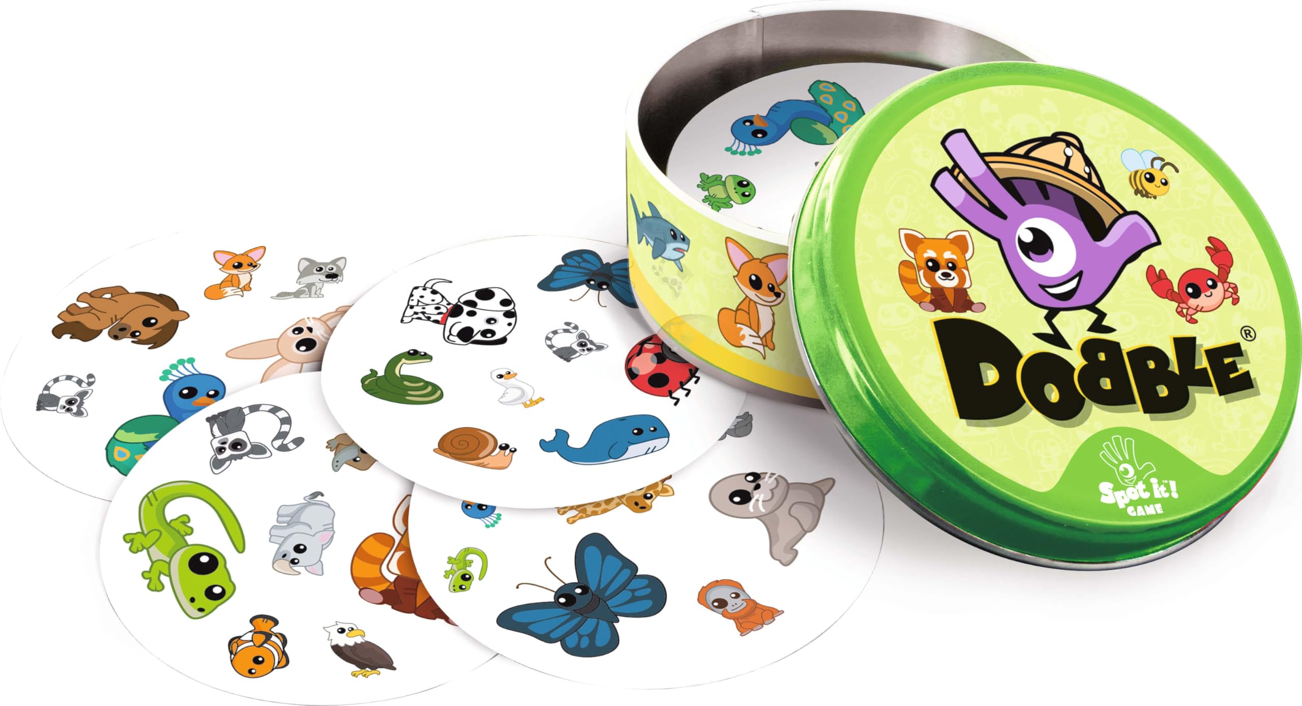 Asmodee Dobble Animals Card Game 3