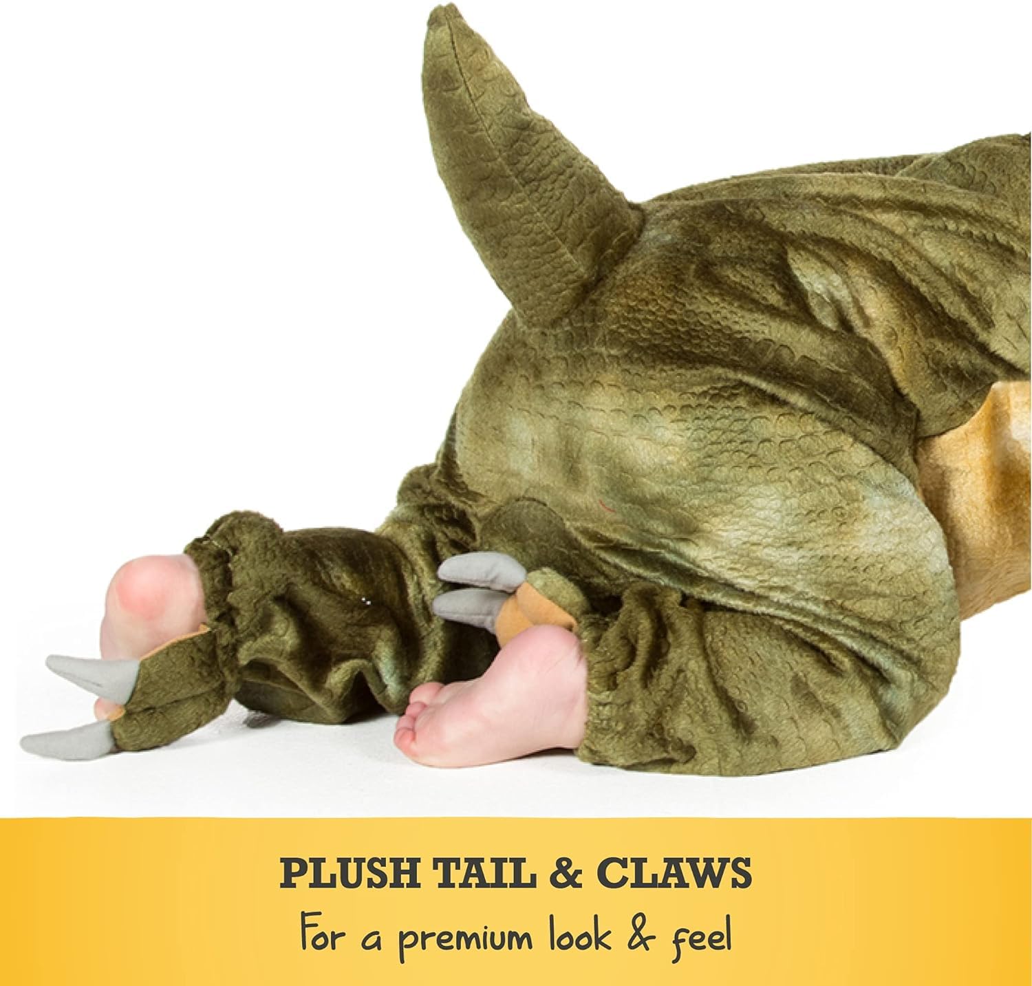 PRETEND TO BEE Baby T-Rex Costume - 6-12 Months, 12-18 Months, 18-24 Months, 2-3 Years 4