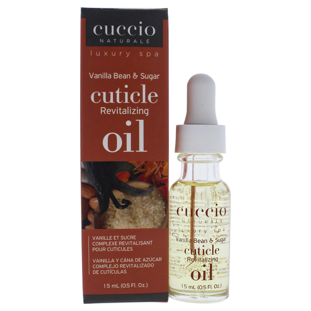 Cuccio Vanilla Bean & Sugar Cuticle Revitalizer Complex - 15ml Oil