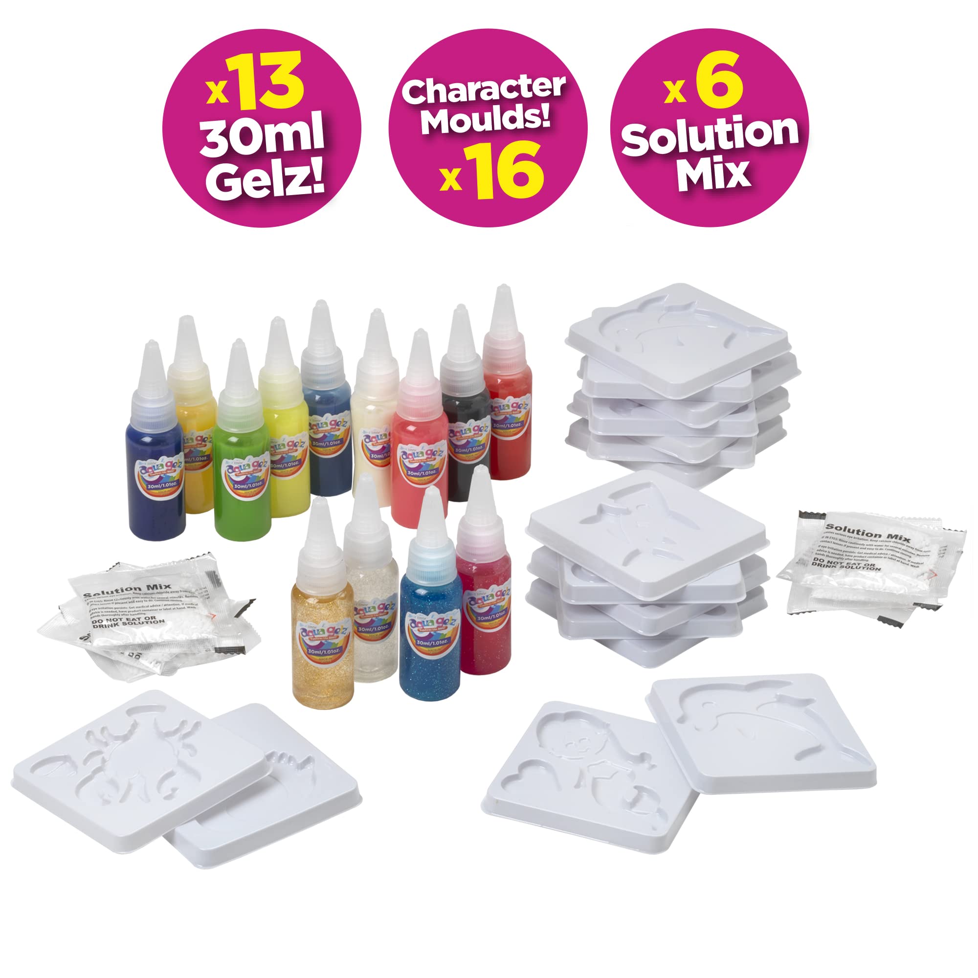 AquaGelz Colossal Activity Set - Sensory Arts & Crafts Play for Kids 5+ 9