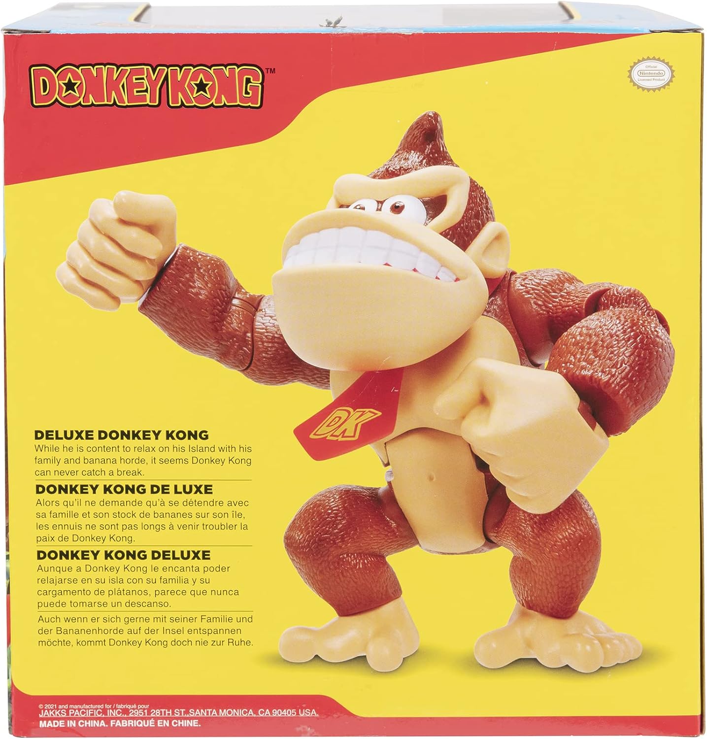 Nintendo Super Mario 6" Donkey Kong Action Figure with 10-Point Articulation 8