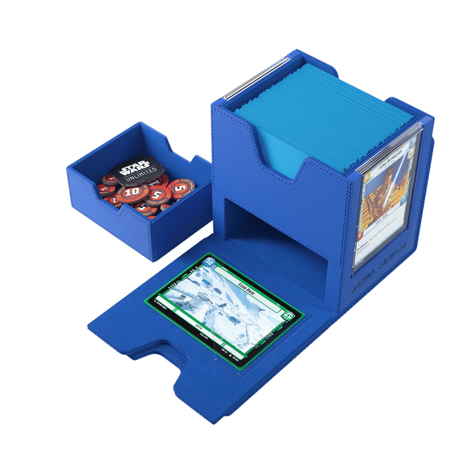 Gamegenic Star Wars: Unlimited Twin Suns Deck Pod - Blue 3