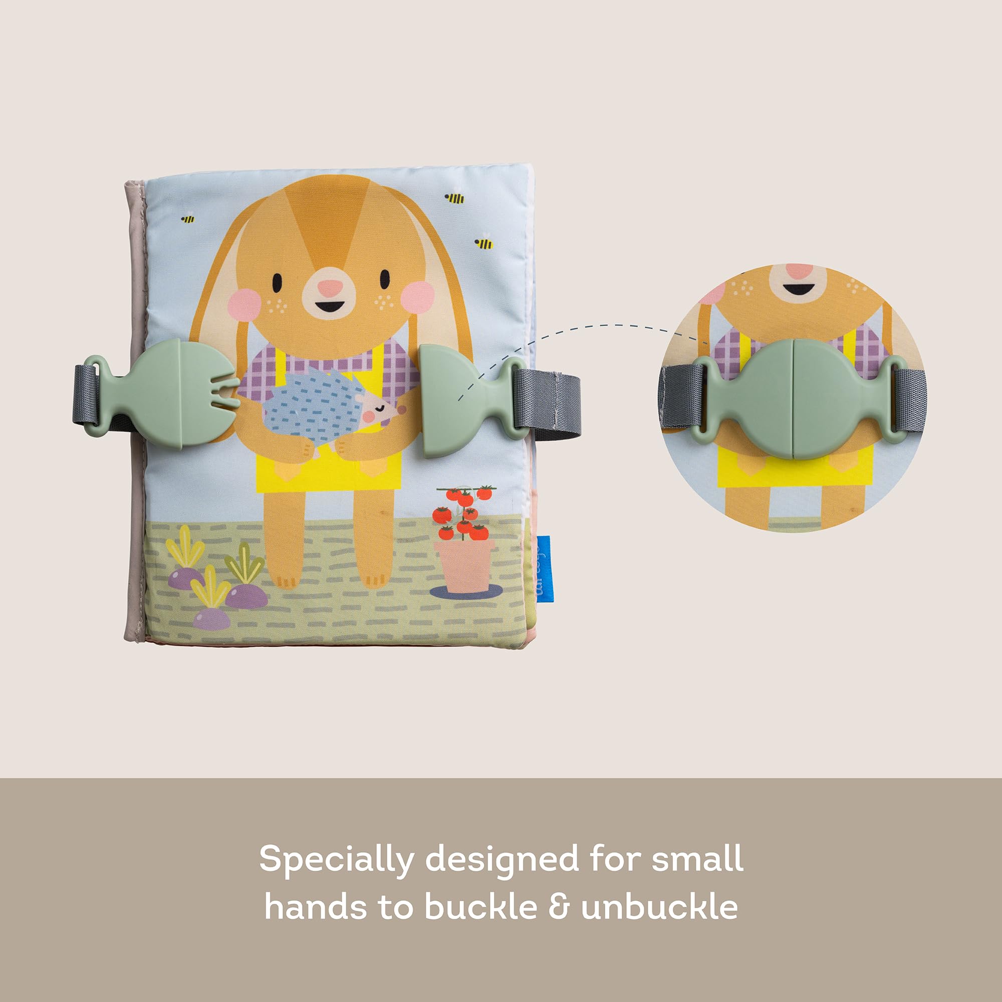 Taf Toys My First Busy Book - 12 Montessori Activities for Toddlers 18m+ 4