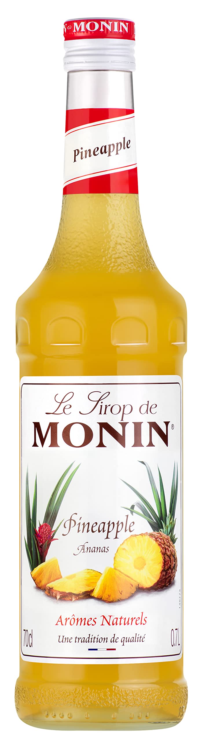 Monin Premium Pineapple Syrup - Tropical Flavor for Cocktails & Mocktails | 700ml Glass Bottle 1