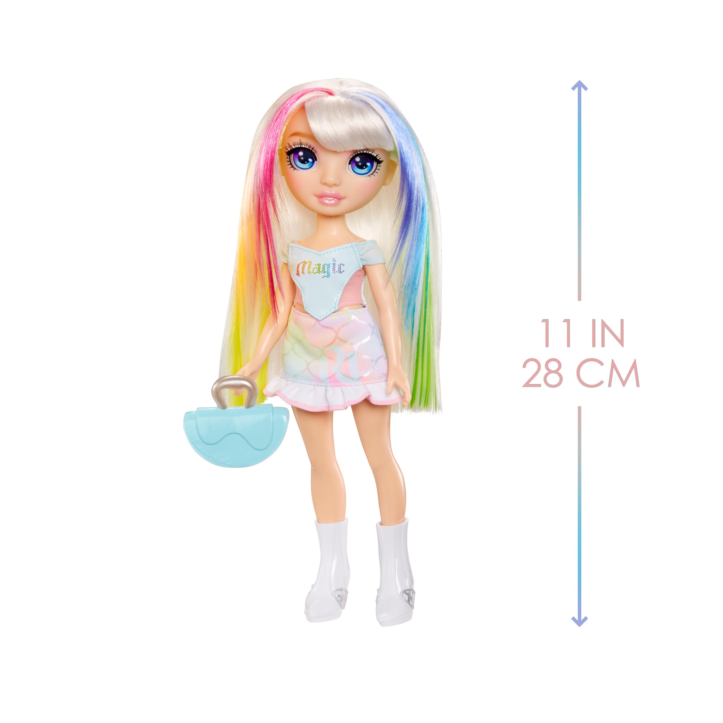 Rainbow High Amaya Fashion Doll - 28cm Posable Doll with Rainbow Outfit, Handbag & Brushable Hair 4