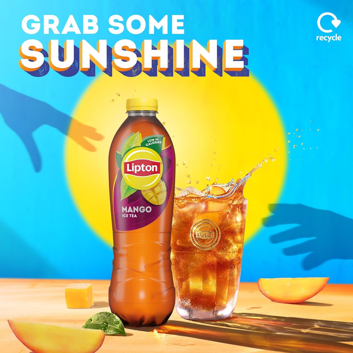 Lipton Ice Mango Eistee, 1,25 l 3