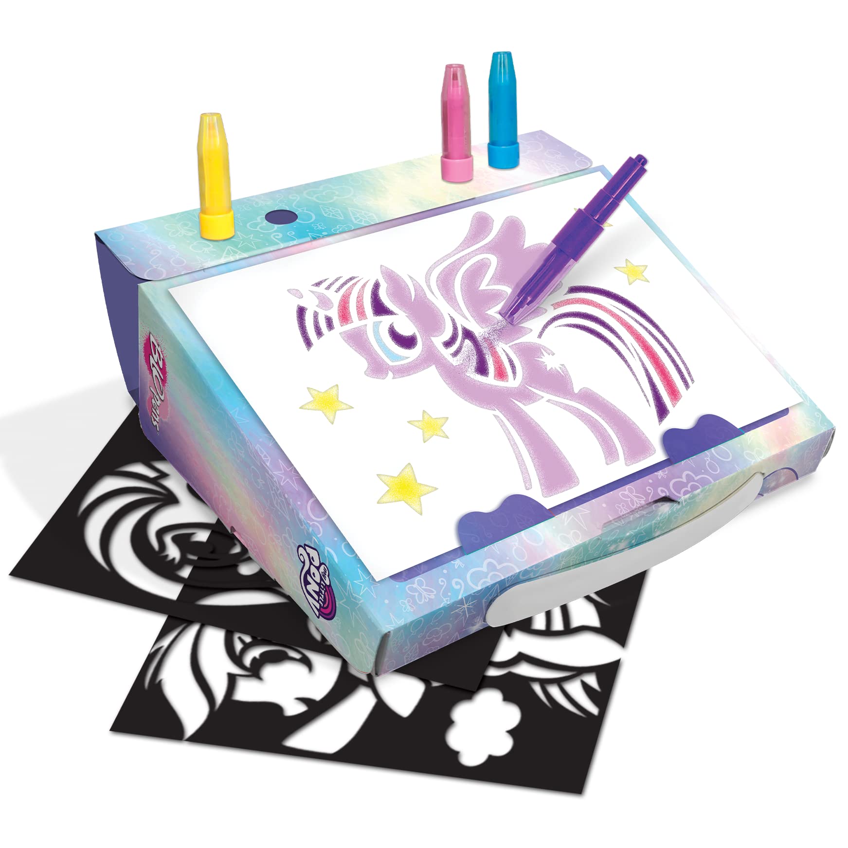 My Little Pony BLOPENS Creative Case - Airbrush Art Set for Kids 9