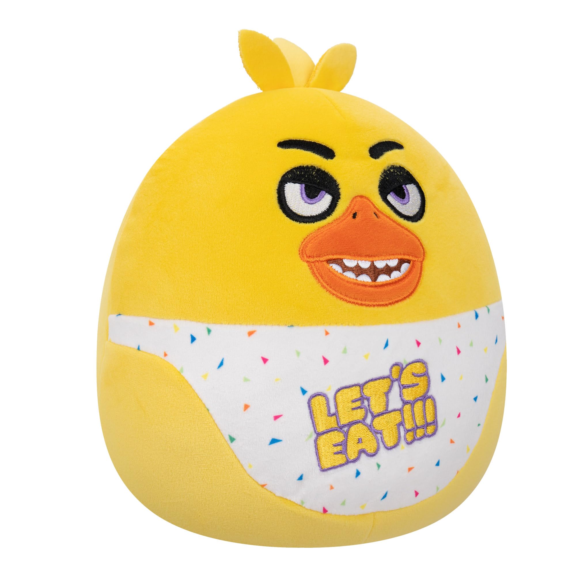 Squishmallows 8-Inch Classic Chica Plush - Five Nights at Freddy’s Licensed Soft Toy for Kids 3+ 5