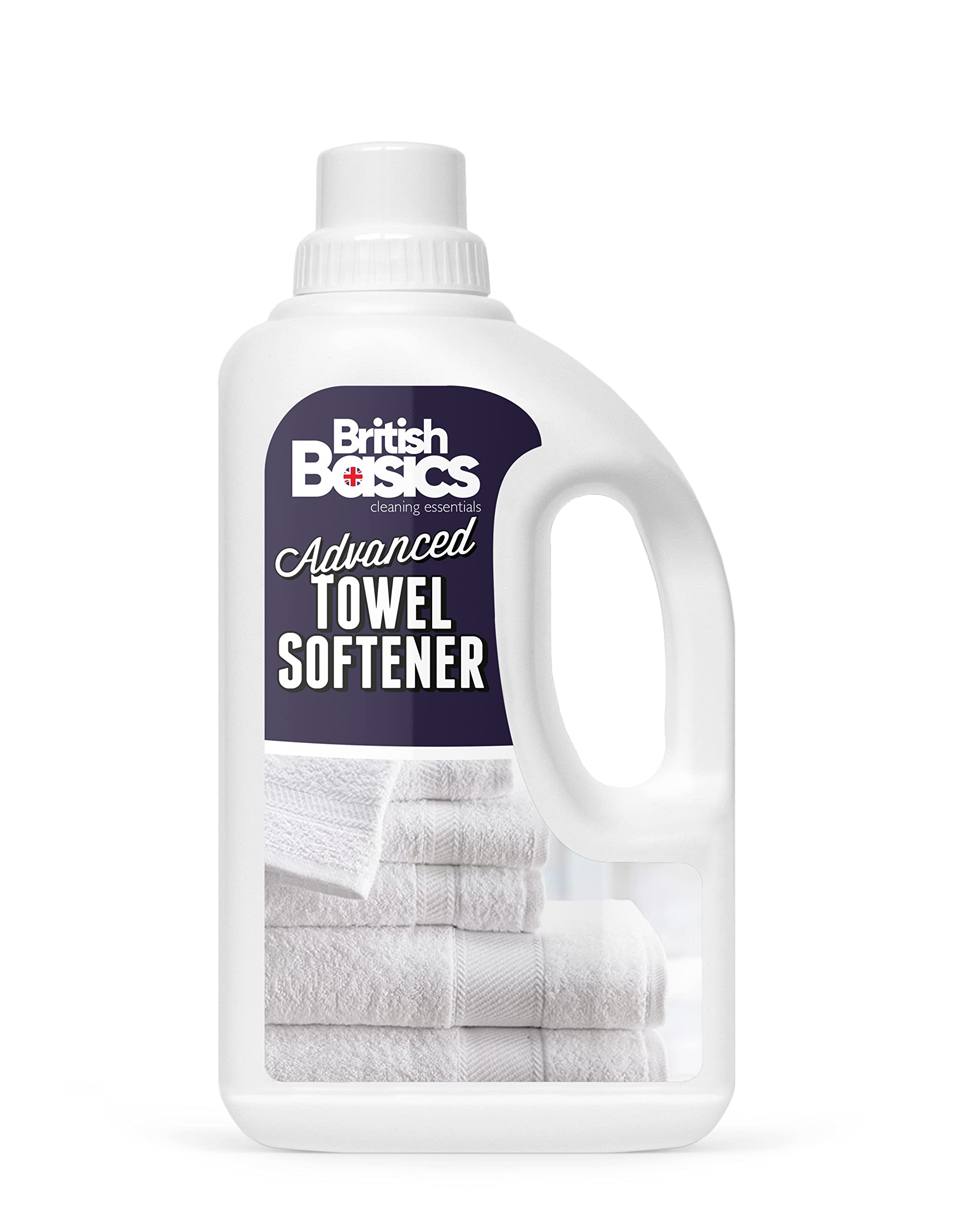 BritishBasics - Towel Softener 500ml | Improves Absorbency & Restores Natural Softness