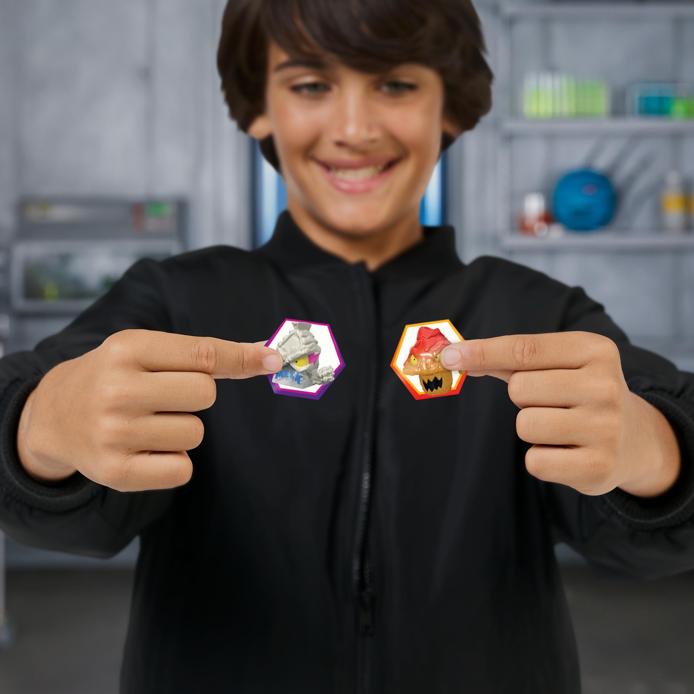 MrBeast Lab Swarms Hyper Fusion Series - Steel Slushee Collectible Micro Beast 3