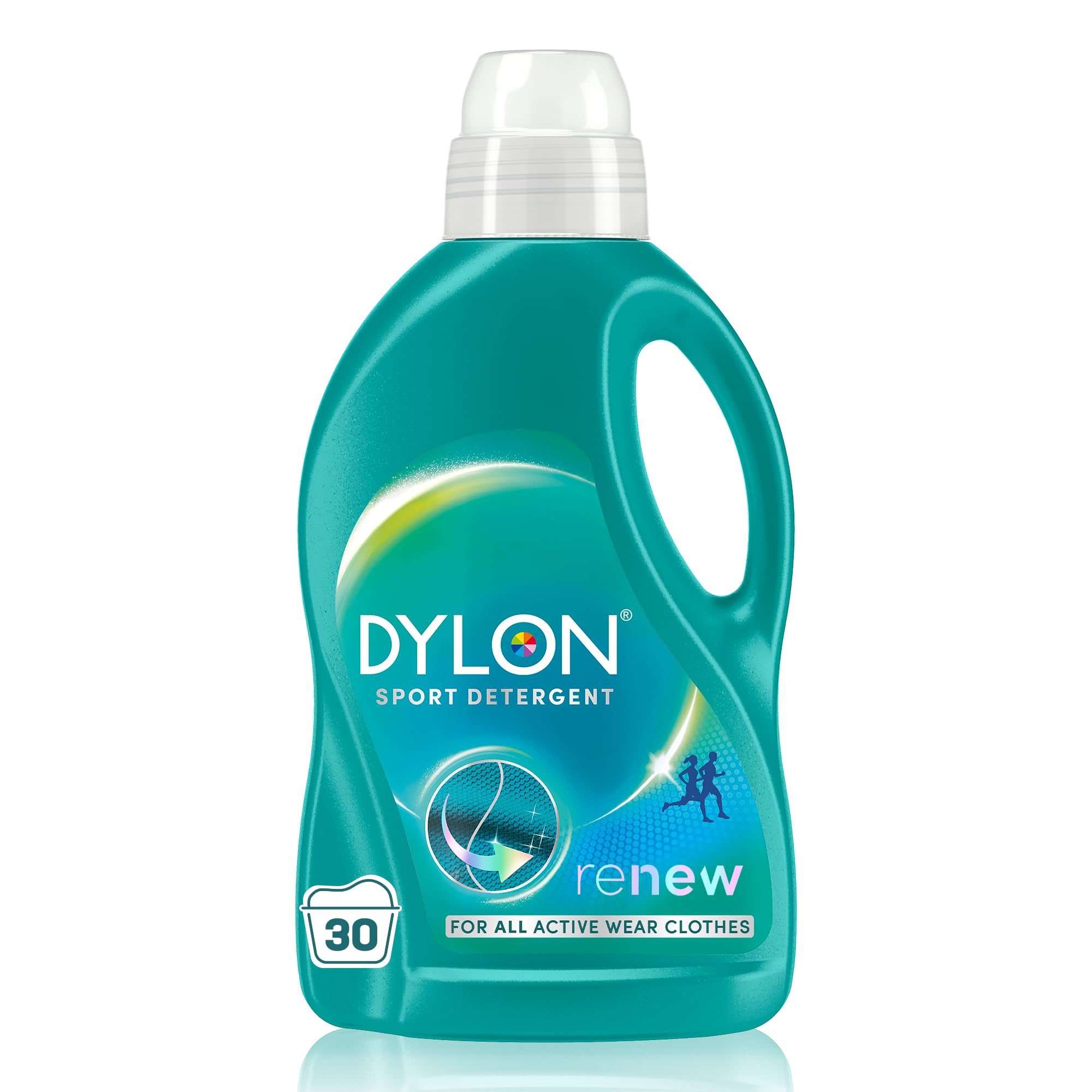 Dylon Sport Liquid Laundry Detergent - Neutralises Odours, Keeps Shape & Colour | 1.5L (30 Washes)