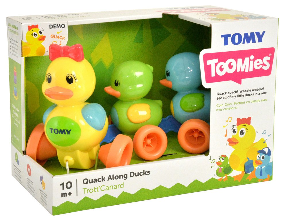 Toomies Quack Along Ducks E4613 - Musical Pull-Along Toy for Toddlers 12 Months+ 16