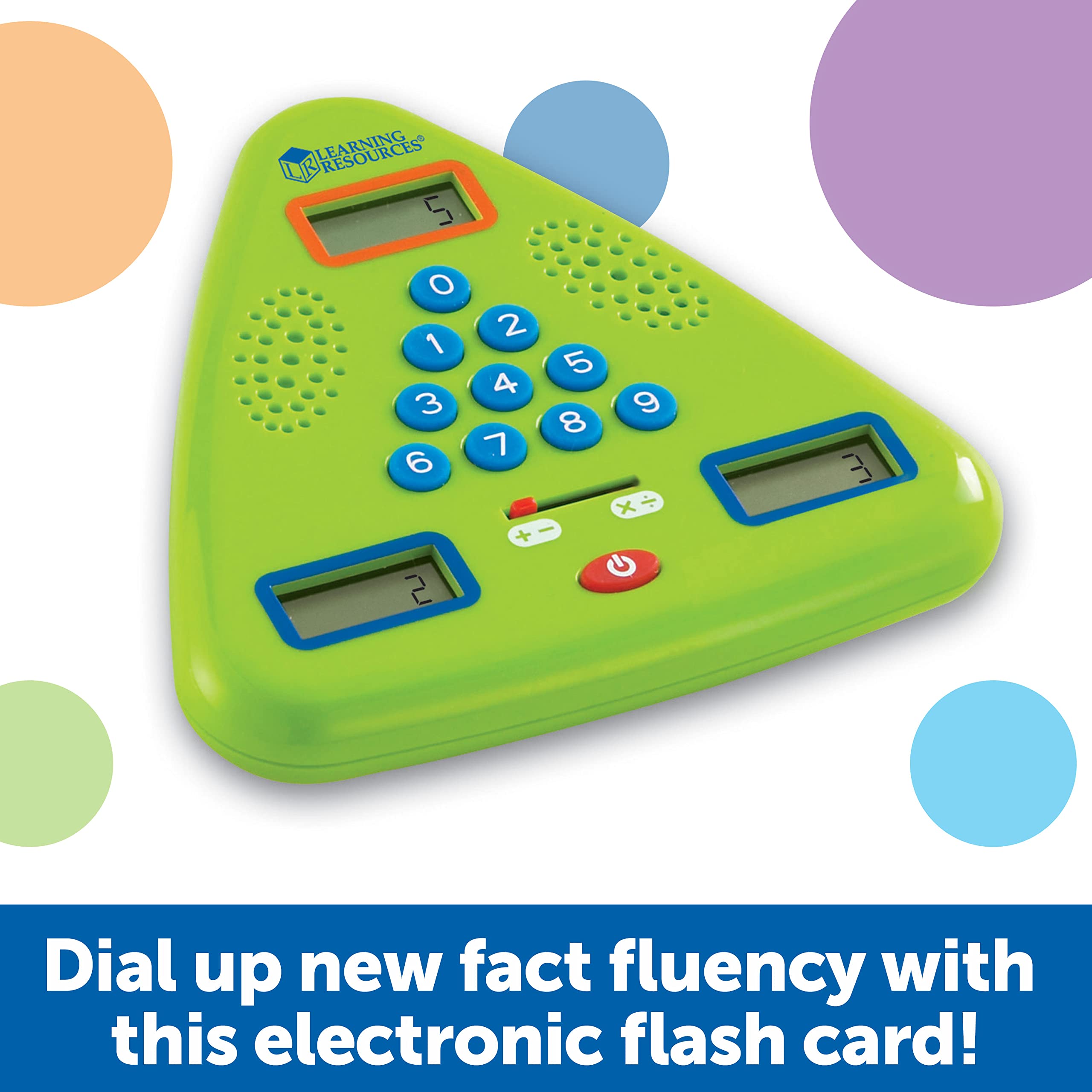 Learning Resources Minute Math Electronic Flash Card 7