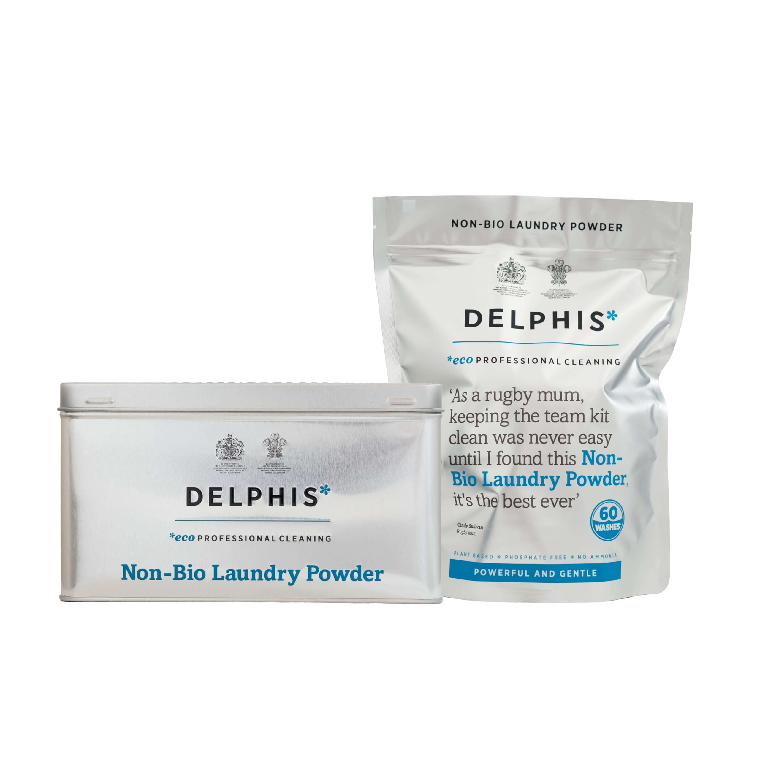 Delphis Eco - Non-Bio Washing Powder with Free Collectors Tin | 60 Washes