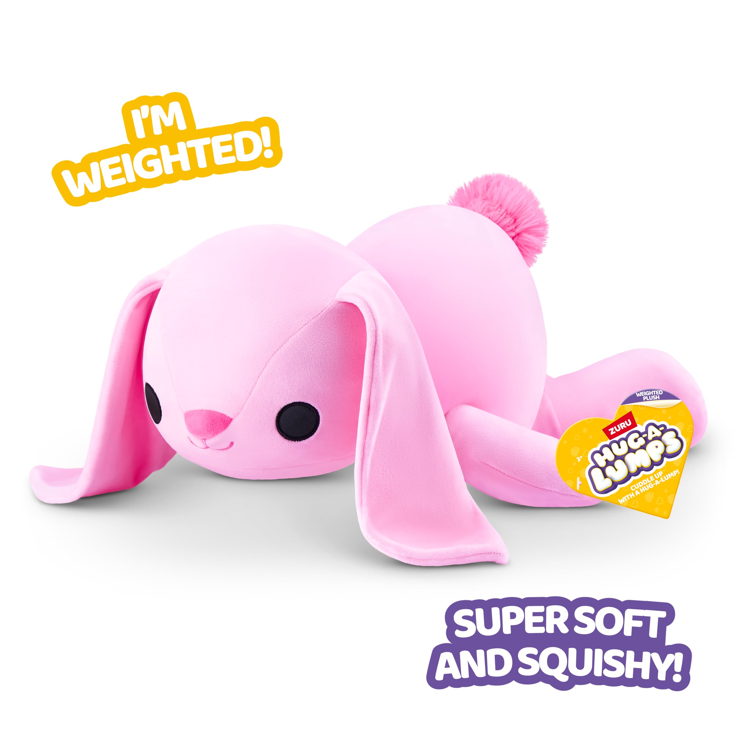 Hug-A-Lumps by ZURU - Cuddly Weighted Plush 1.5kg for Comfort & Stress Relief 3