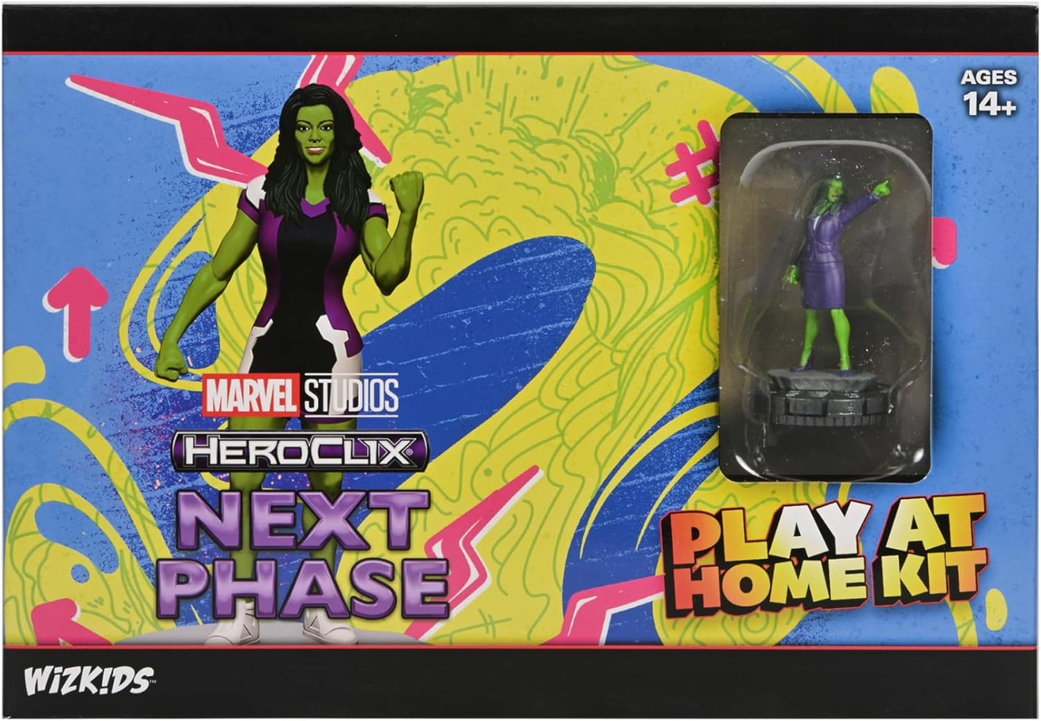 WizKids Marvel HeroClix: Next Phase - She-Hulk Play at Home Kit