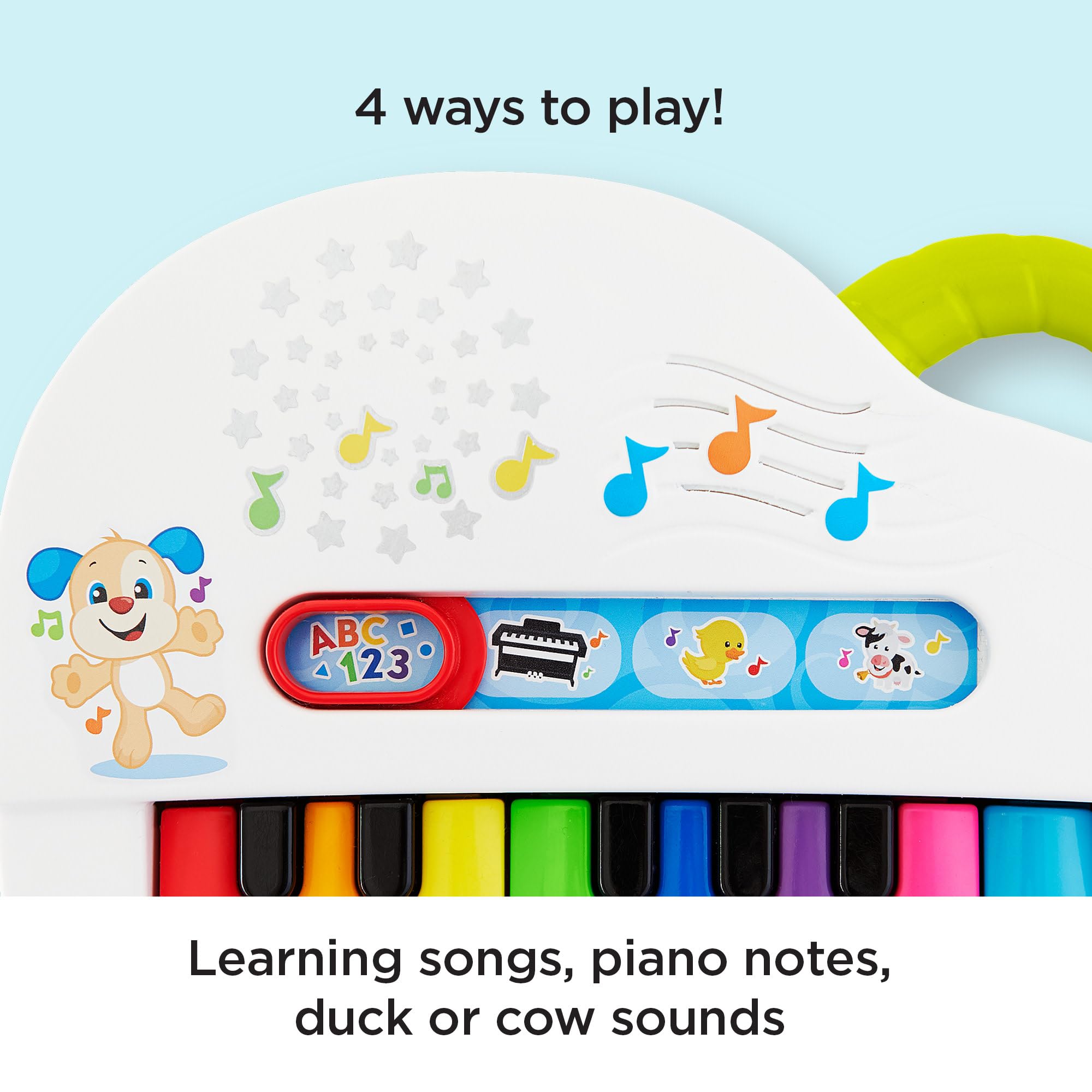 Fisher-Price Silly Sounds Light-Up Piano - Educational Musical Toy for Babies & Toddlers 6-36 Months 5