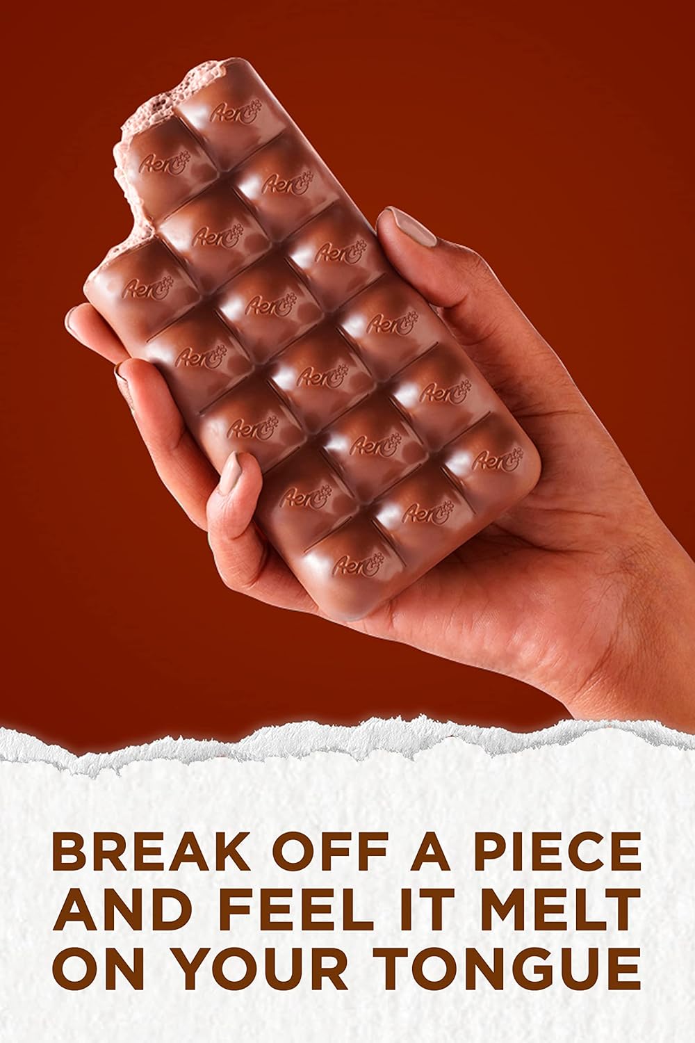 Aero Bubbly Milk Chocolate Sharing Bars, 15 x 90 g