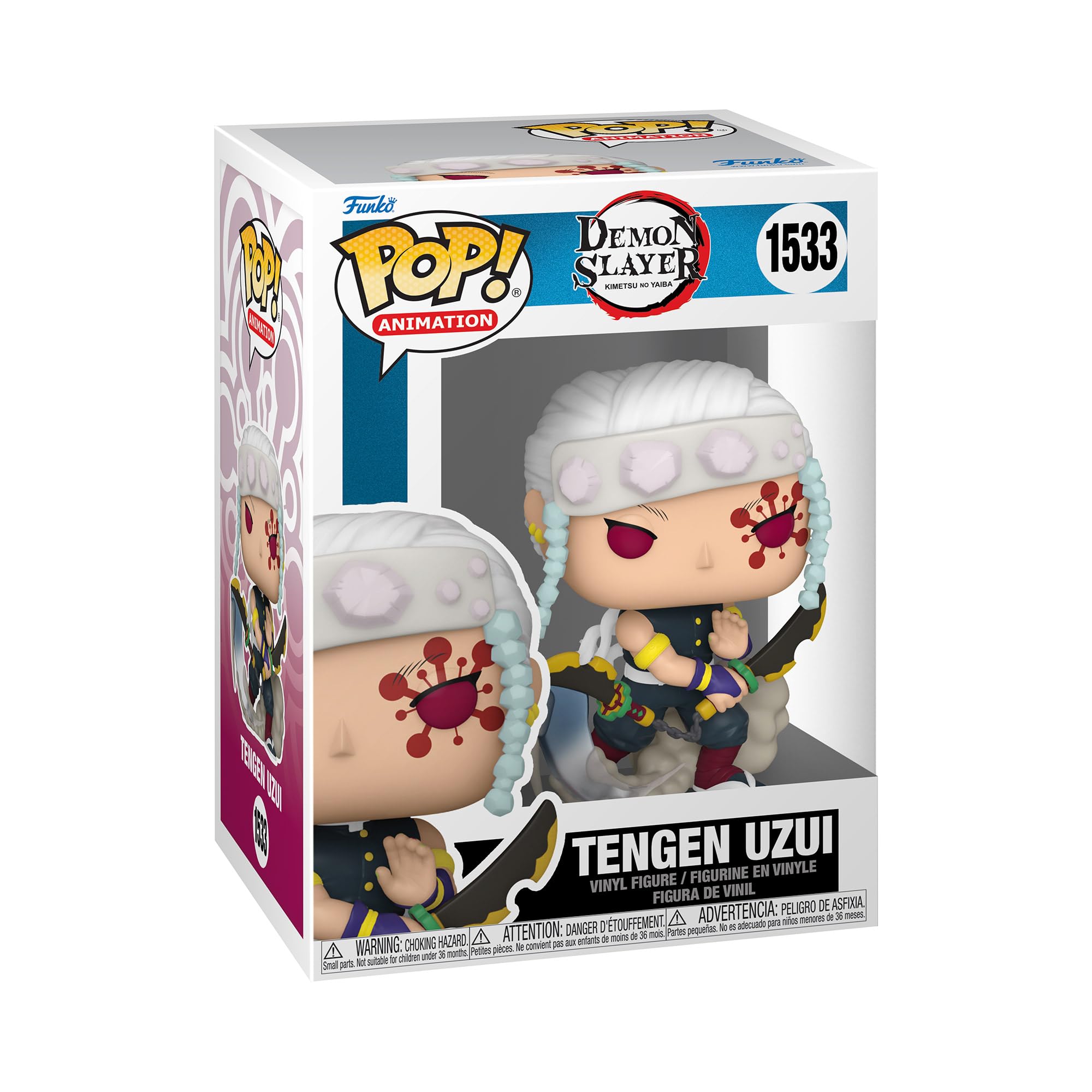 Funko POP! Animation: Demon Slayer - Tengen Uzui Vinyl Figure | Approx. 3.75 Inches Tall