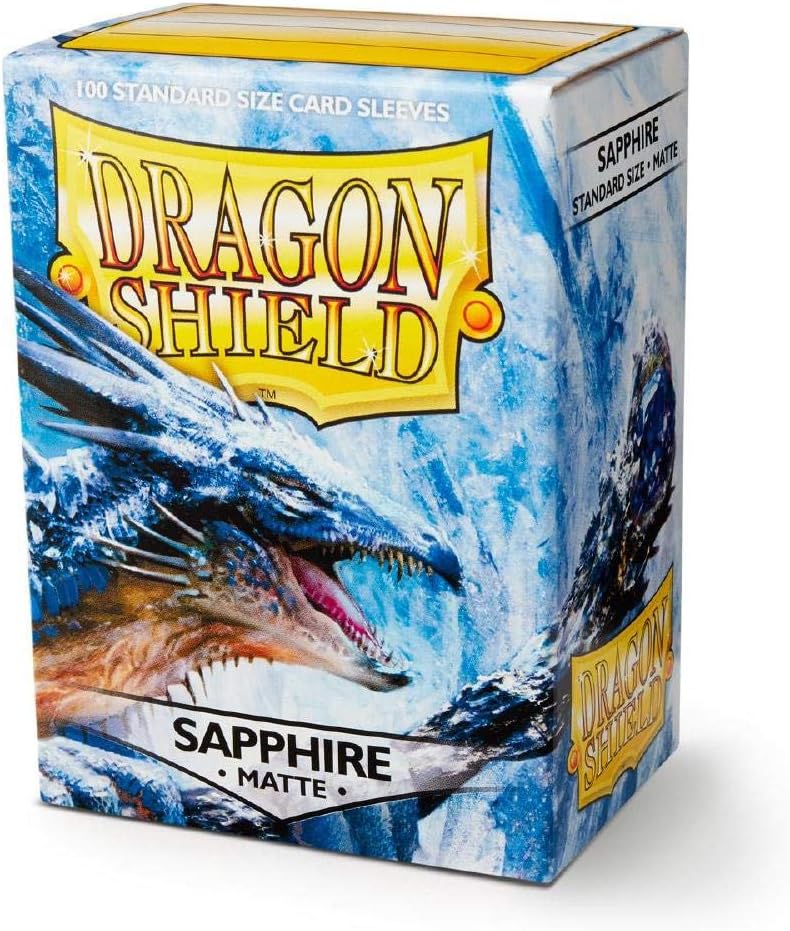 Dragon Shield Matte Standard Size Sleeves 100Pk Sapphire