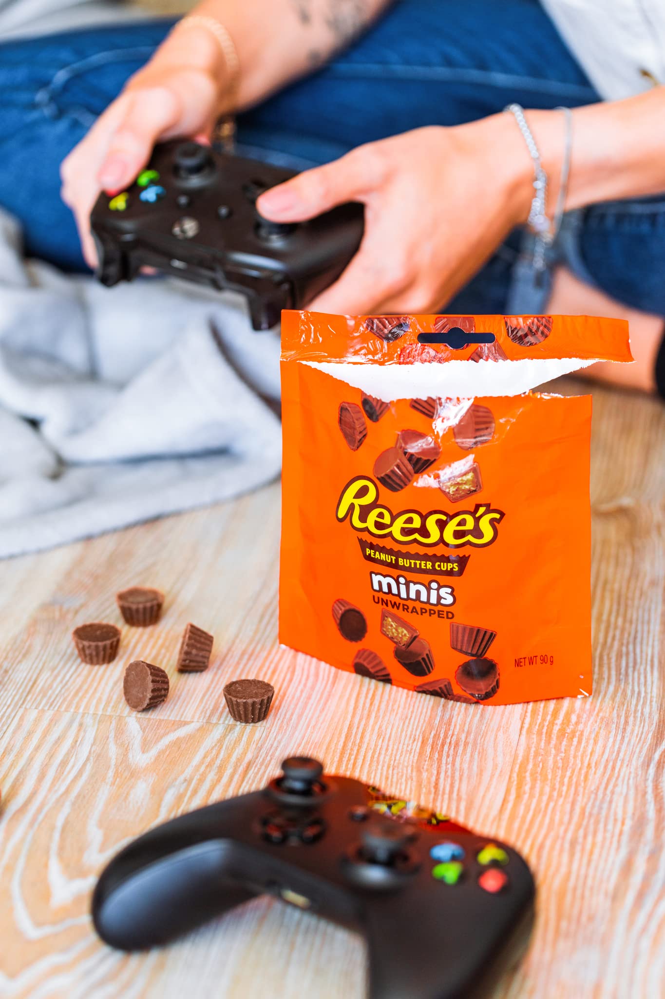 Reese's Peanut Butter Cup Minis Pouch, Pack of 10 x 90g