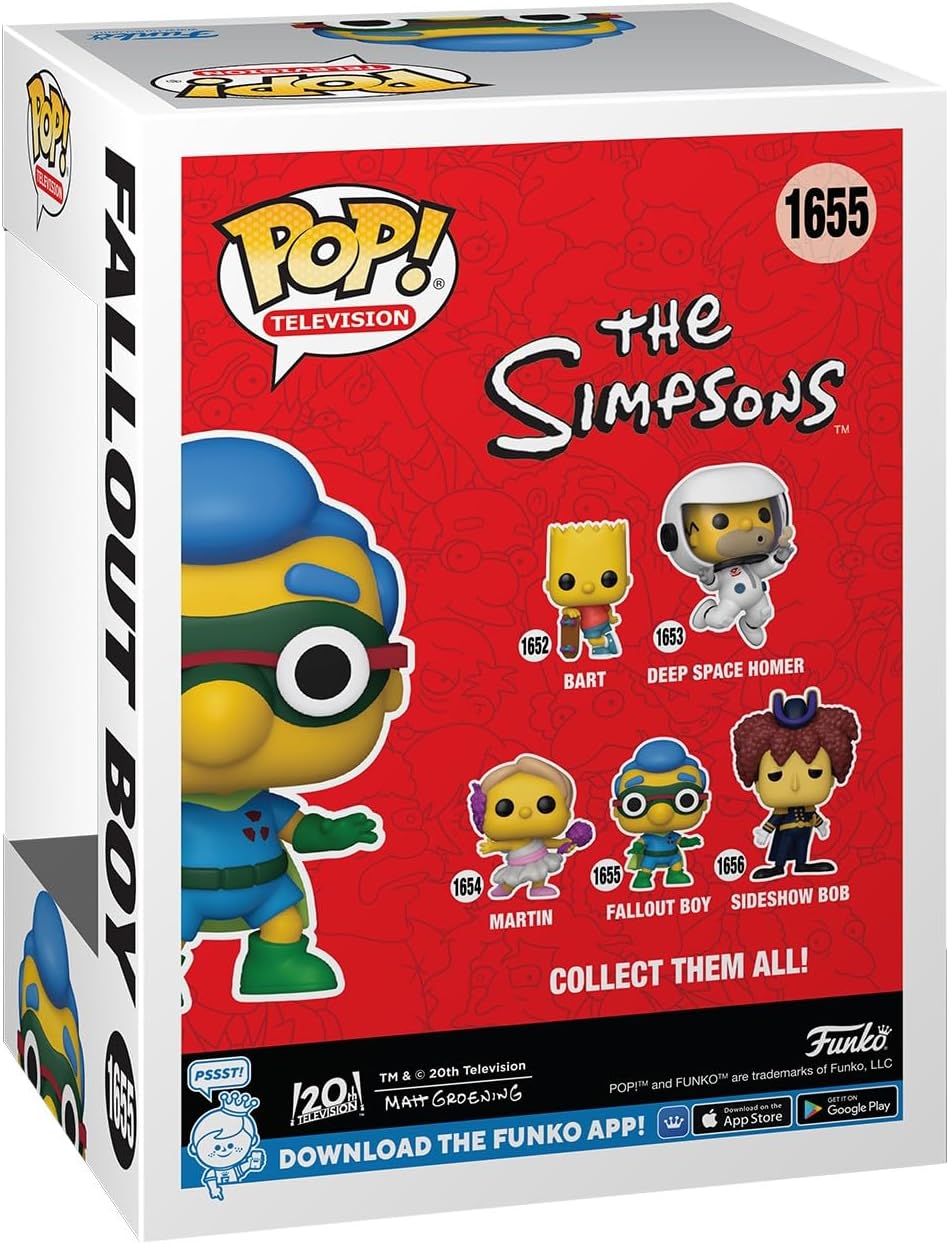 Funko Pop! TV - The Simpsons Fallout Boy Milhouse Van Houten Vinyl Figure (80074)