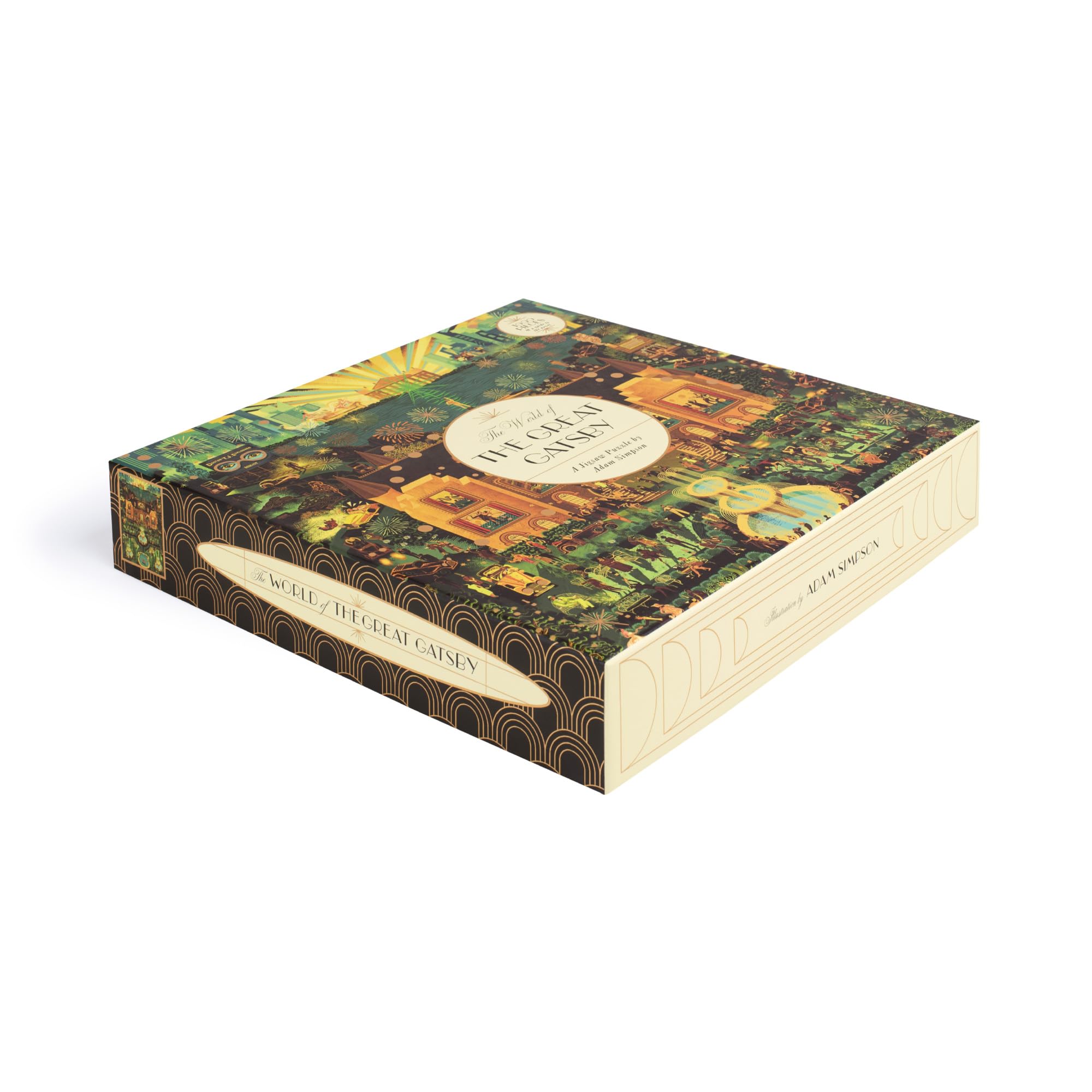 Laurence King The World of the Great Gatsby Puzzle - 1000 Pieces | 68x48.5 cm | Cardstock 2