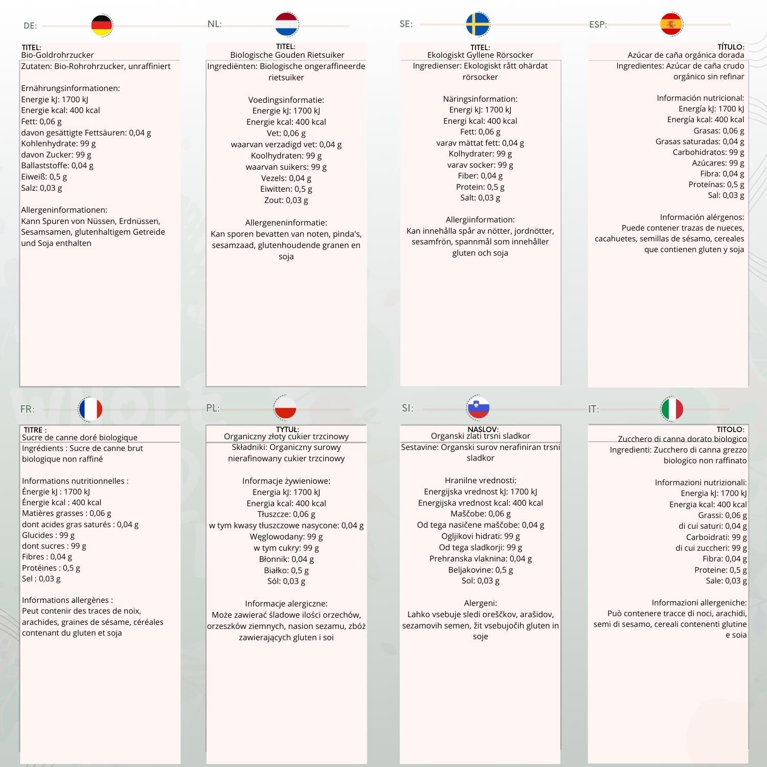 Wholefood Earth Organic Golden Cane Sugar 1kg | Unrefined | Vegan | Raw 4