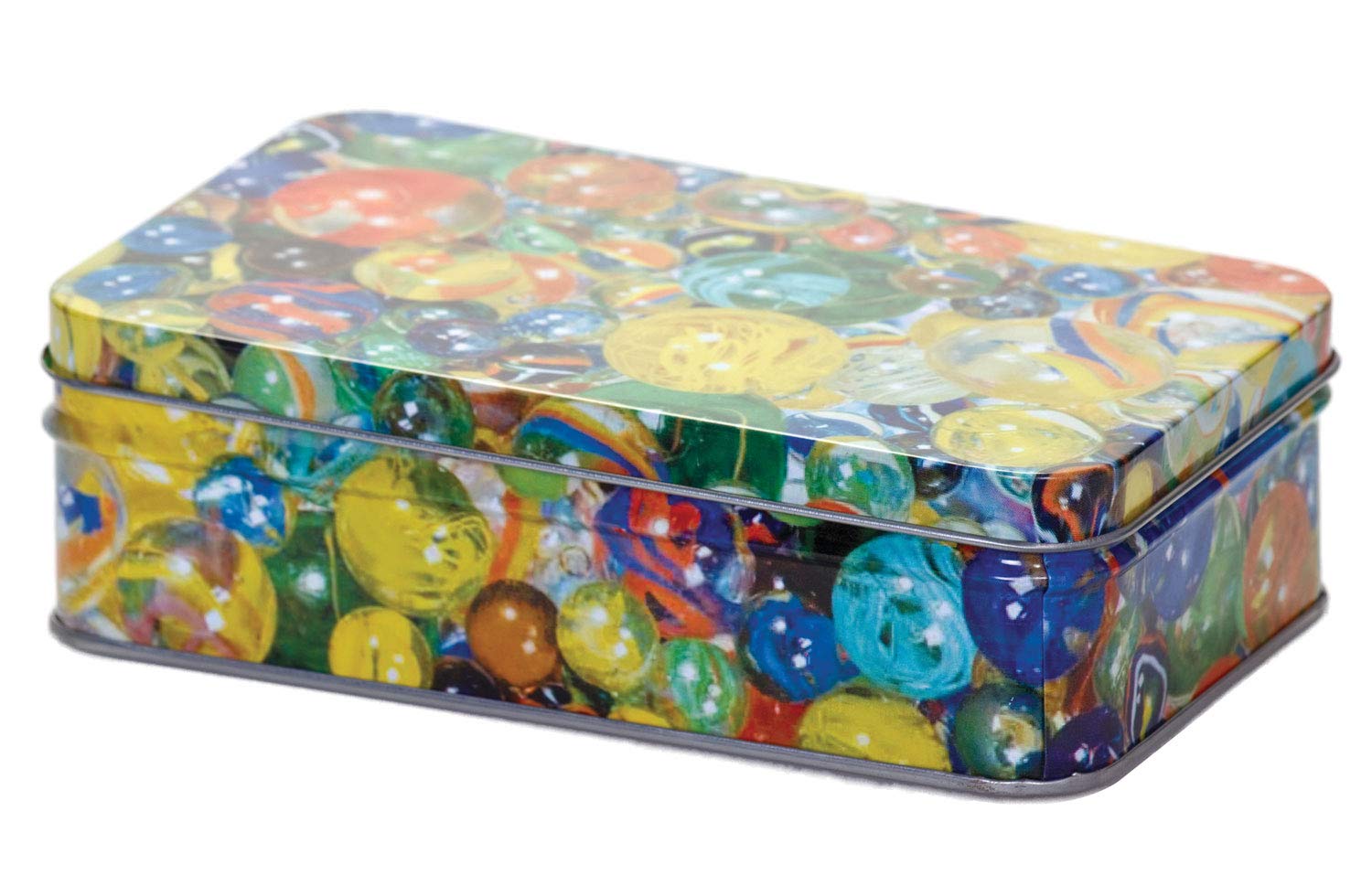 Tobar 60 Mixed Design Marbles - Classic Toy for Kids | Multi-Coloured | Pack of 1 2