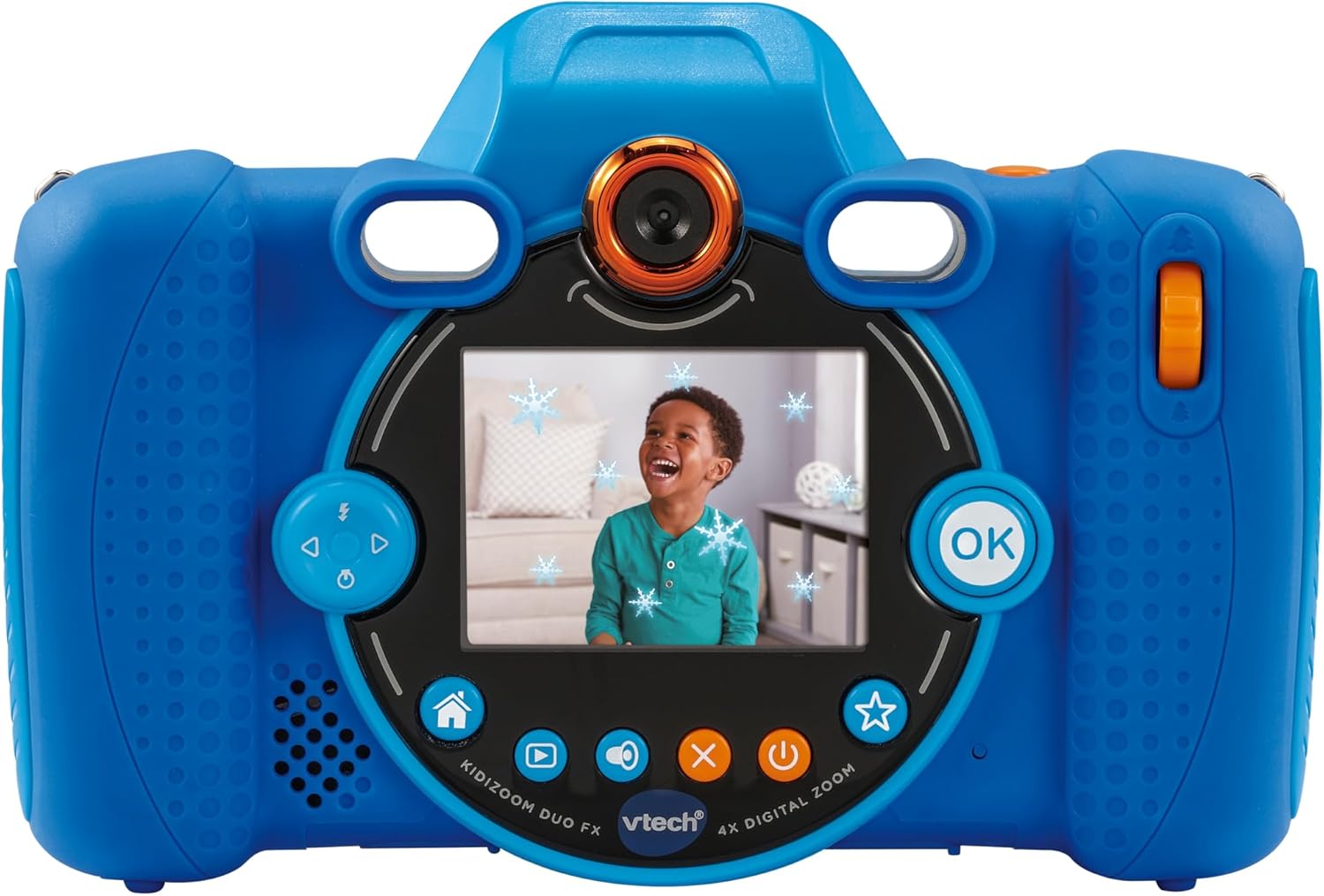VTech KidiZoom Duo FX – 8-MP-Doppelkamera mit AR-Filtern und Spielen für Kinder 13