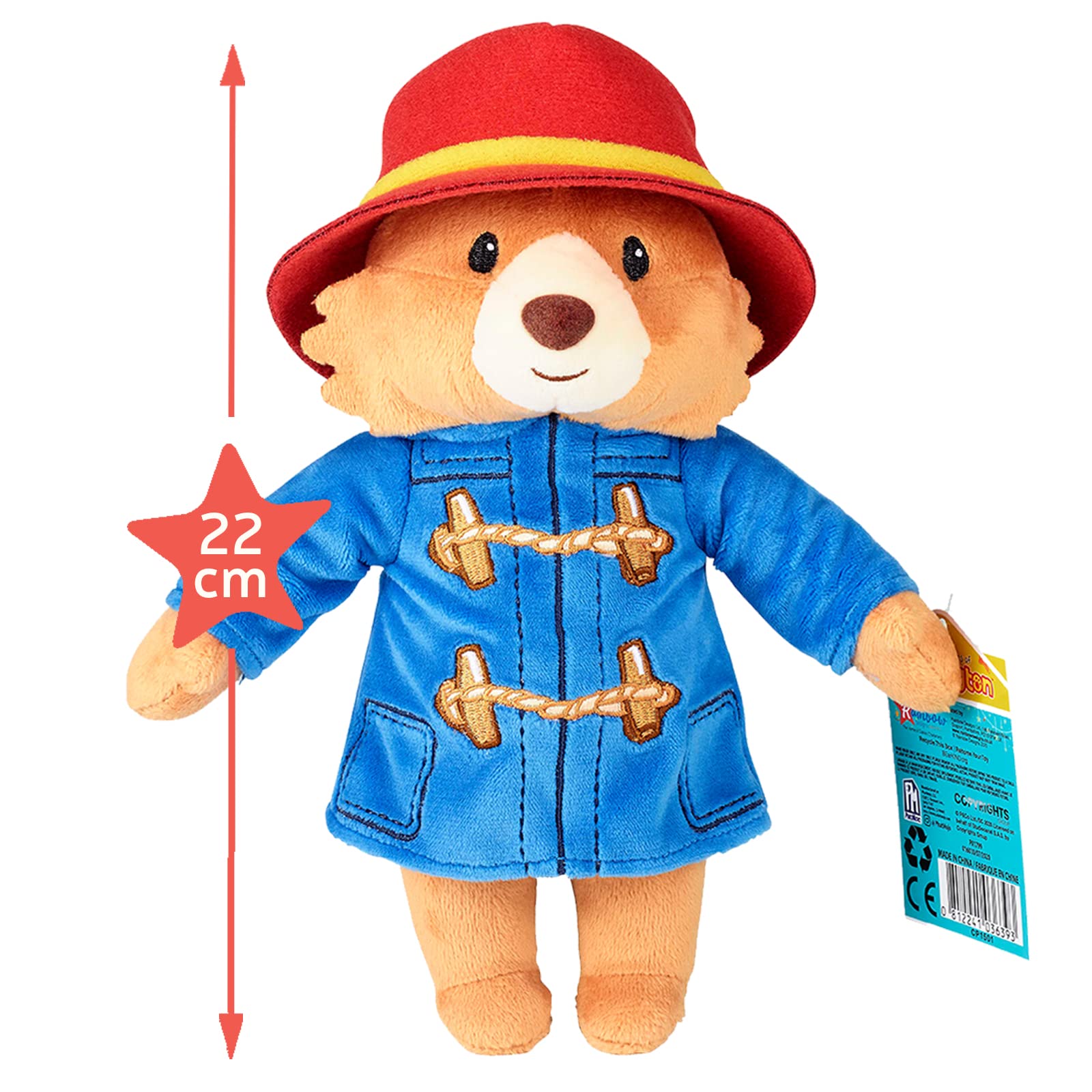 Rainbow Designs Adventures of Paddington Bear Soft Plush Toy | Unisex Children | 22 x 15 x 9 cm 3