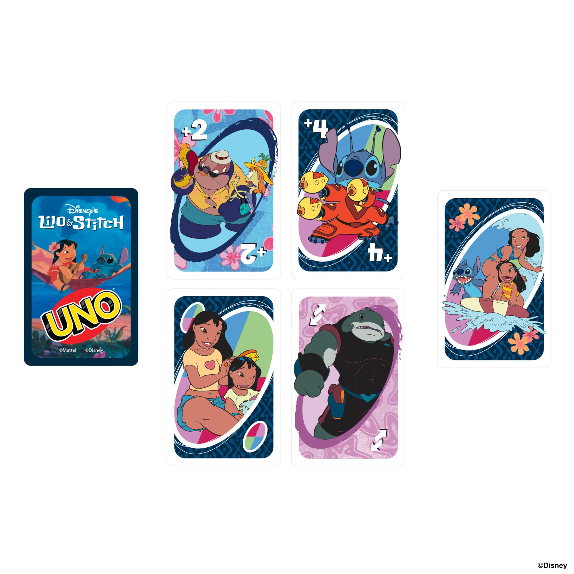 Mattel Games UNO Disney’s Lilo and Stitch Card Game 5