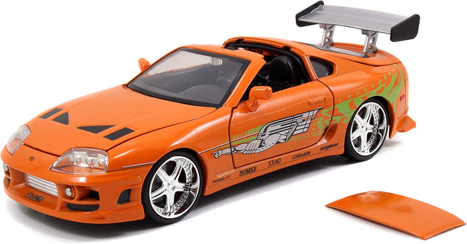 Jada Fast & Furious - Brian's 1995 Toyota Supra 1:24 Die-Cast Replica 4