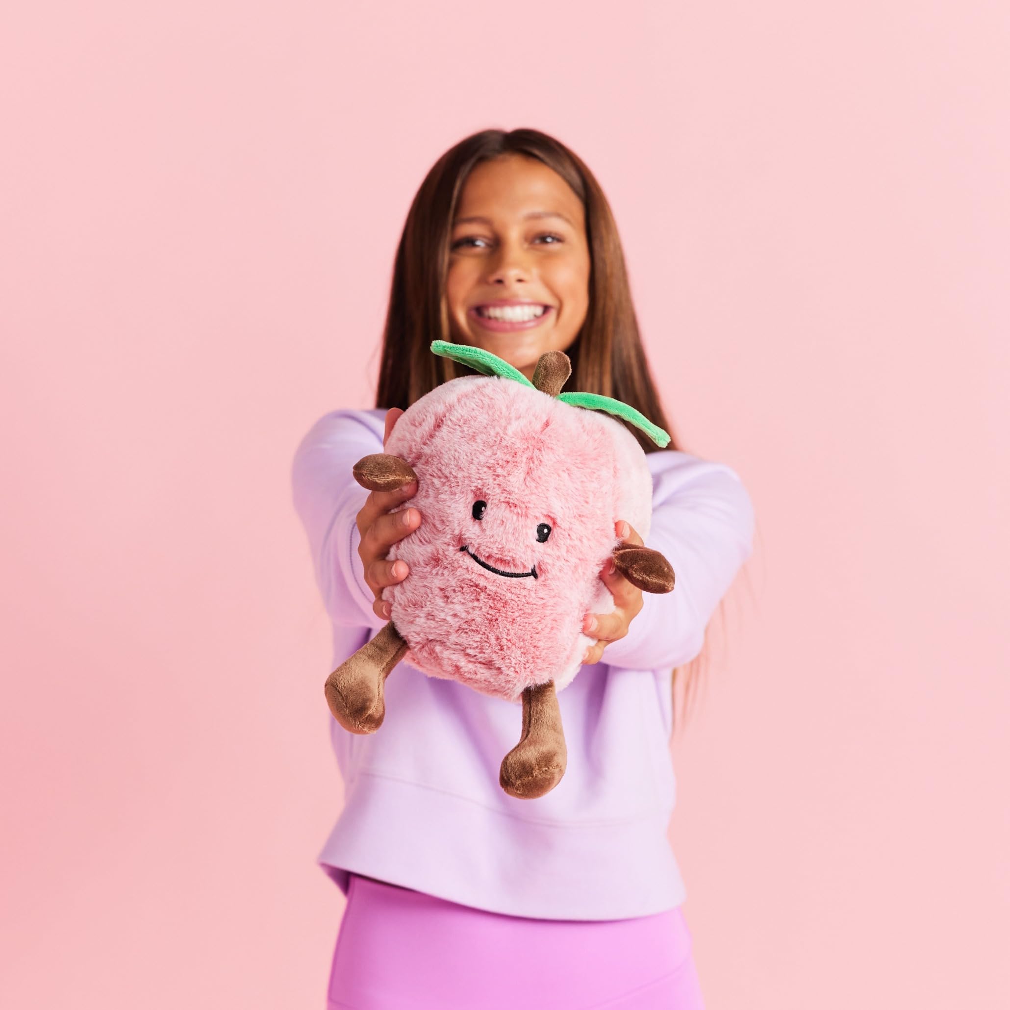 Warmies - Plush Apple Microwavable Weighted Teddy with French Lavender Scent 4