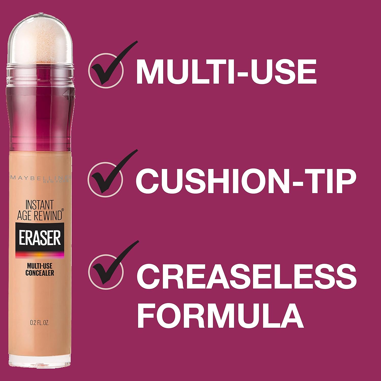 Maybelline Instant Anti Age Eraser Eye Concealer (6.8 ml) - 03 Fair 3