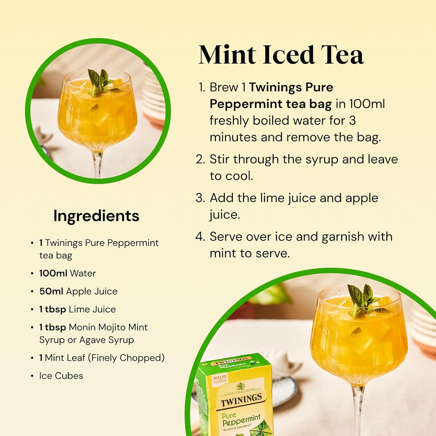 Twinings Pure Peppermint 80 Tea Bags, 160g - Naturally Caffeine Free Herbal Tea 4