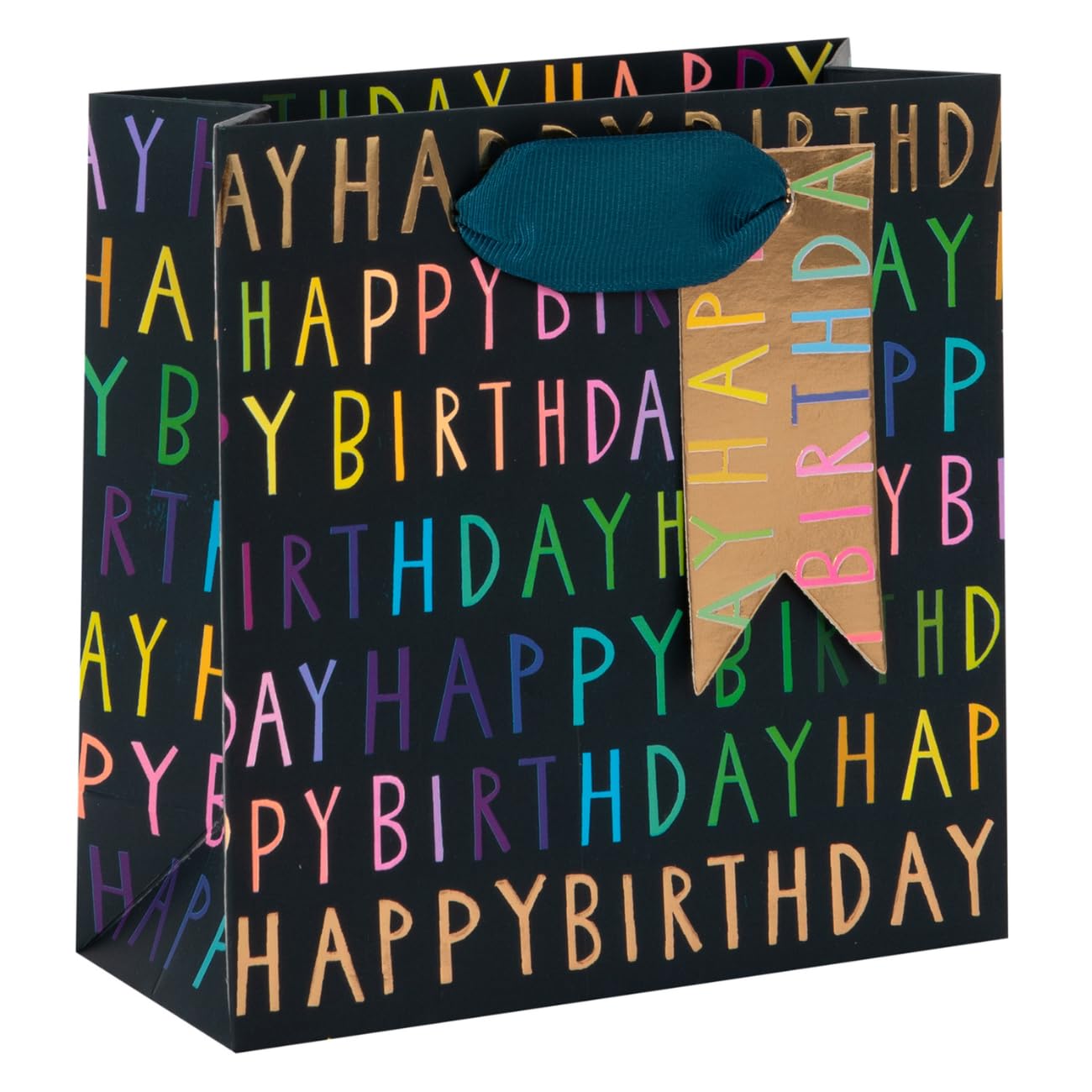 Glick Luxury Small Birthday Gift Bag | 14 x 14 x 6 cm | 210 GSM Paper 1