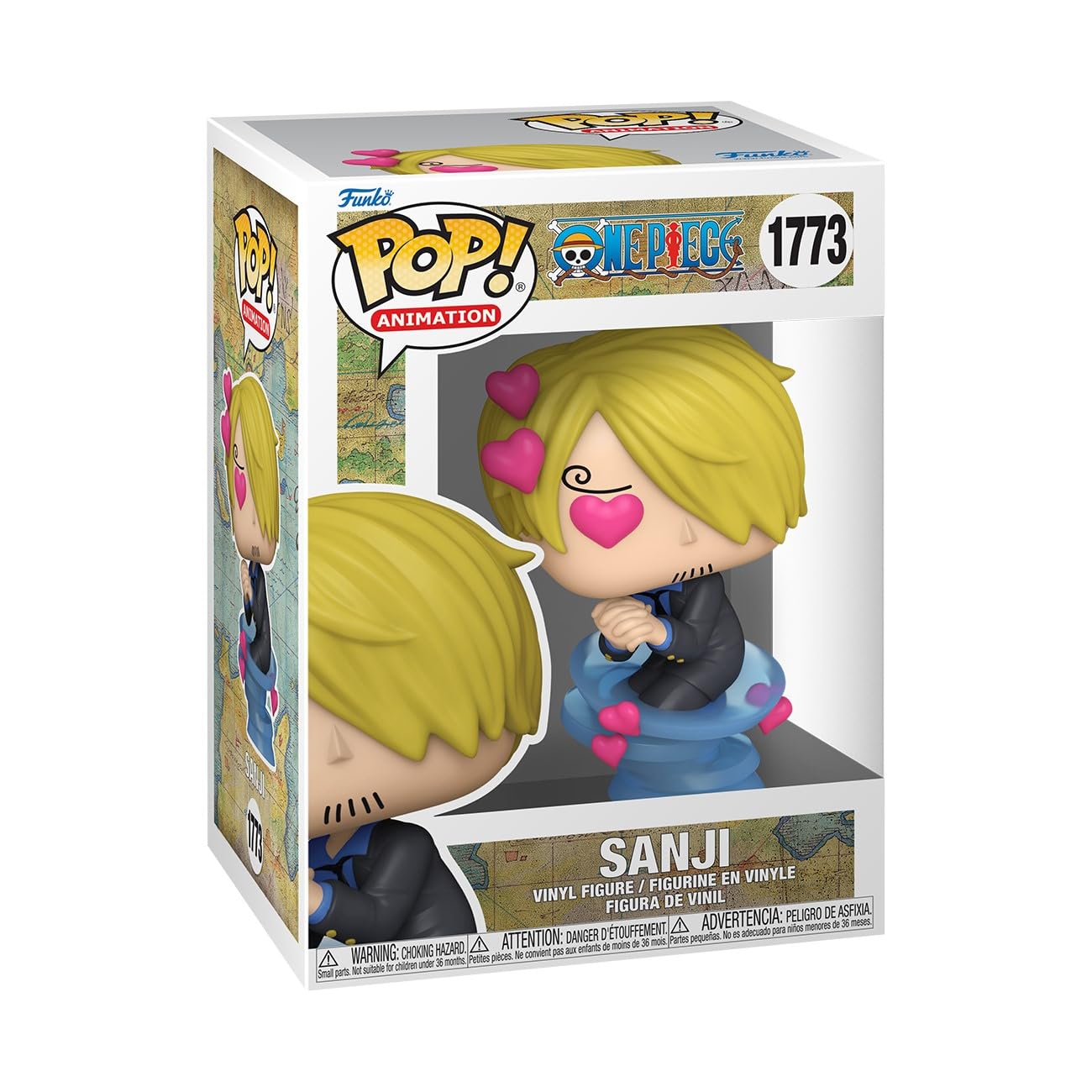 Funko Pop! One Piece Sanji Collectible Vinyl Figure | ~3.75 in Tall | Model 80367 1